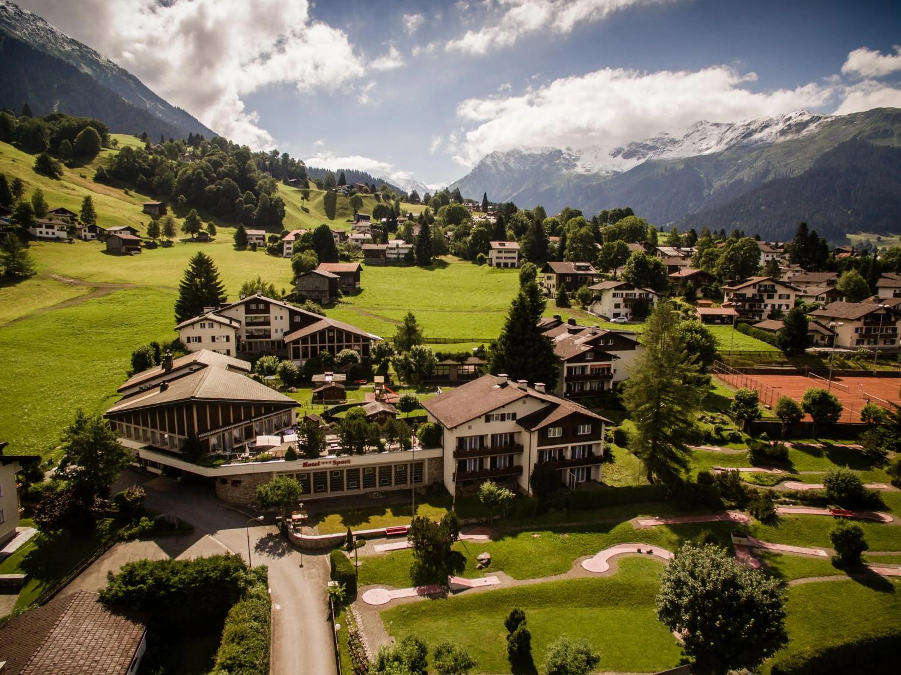 Property building in Hotel Sport Klosters