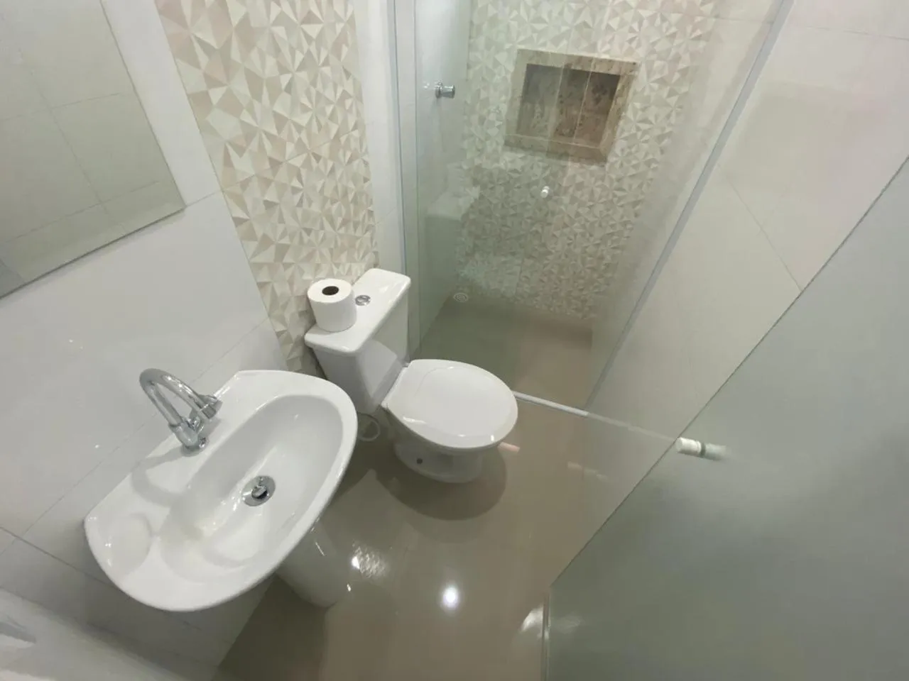 Bathroom in Hotel Quintino