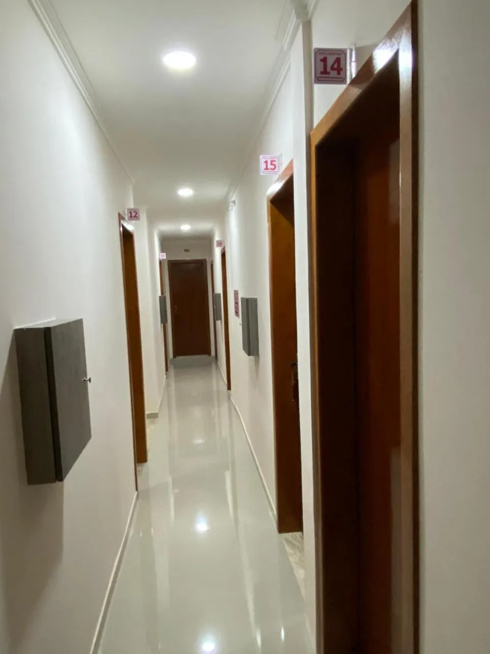 Floor plan in Hotel Quintino