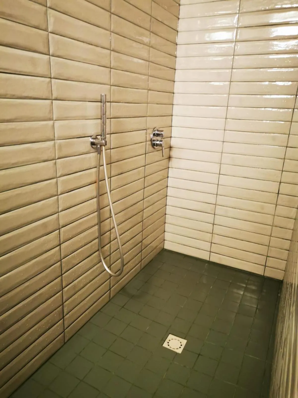 Shower in Dolce Farnetta en-Suite Spa & Yoga