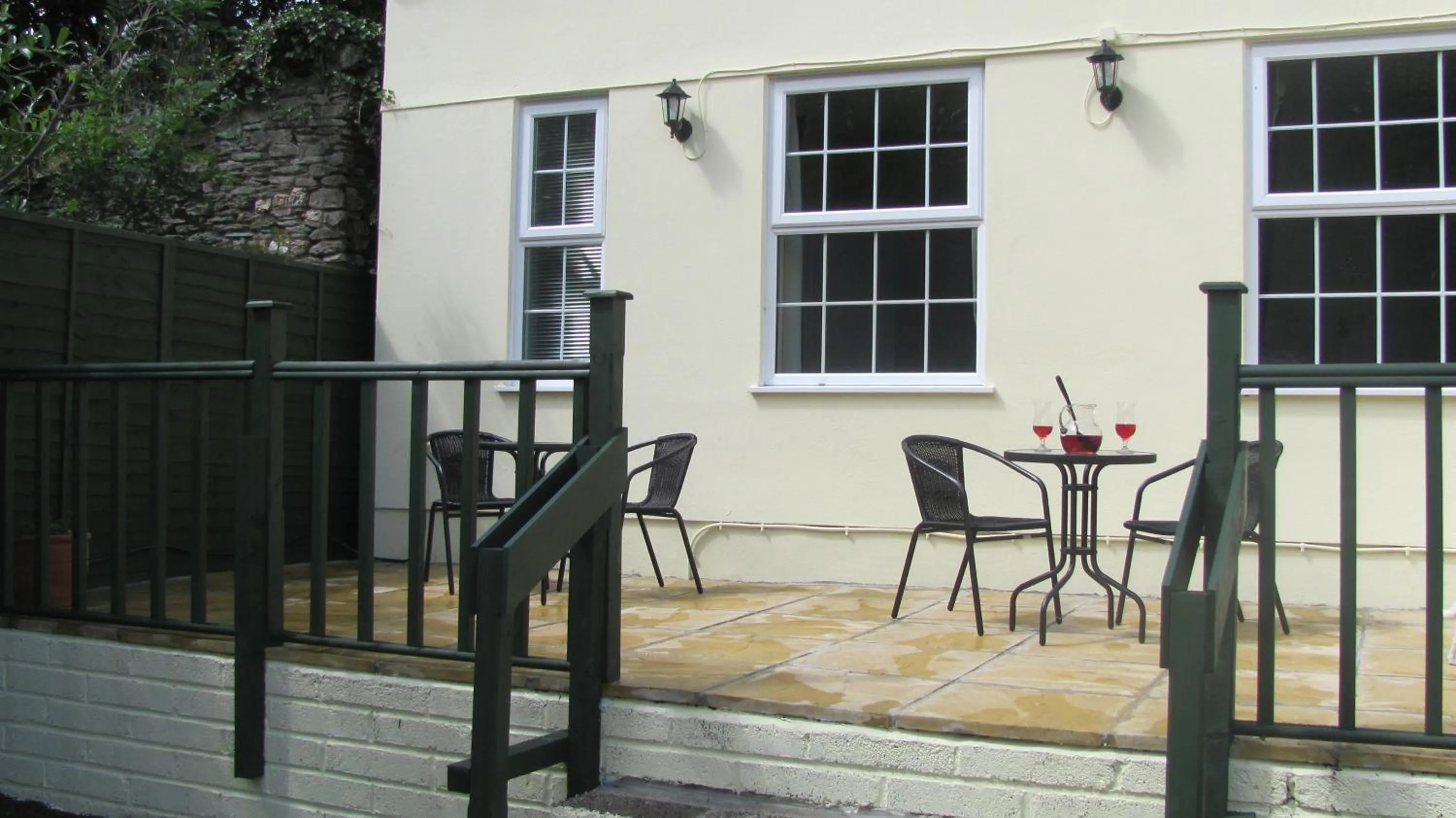 Balcony/Terrace in Trelaske Manor Cottage