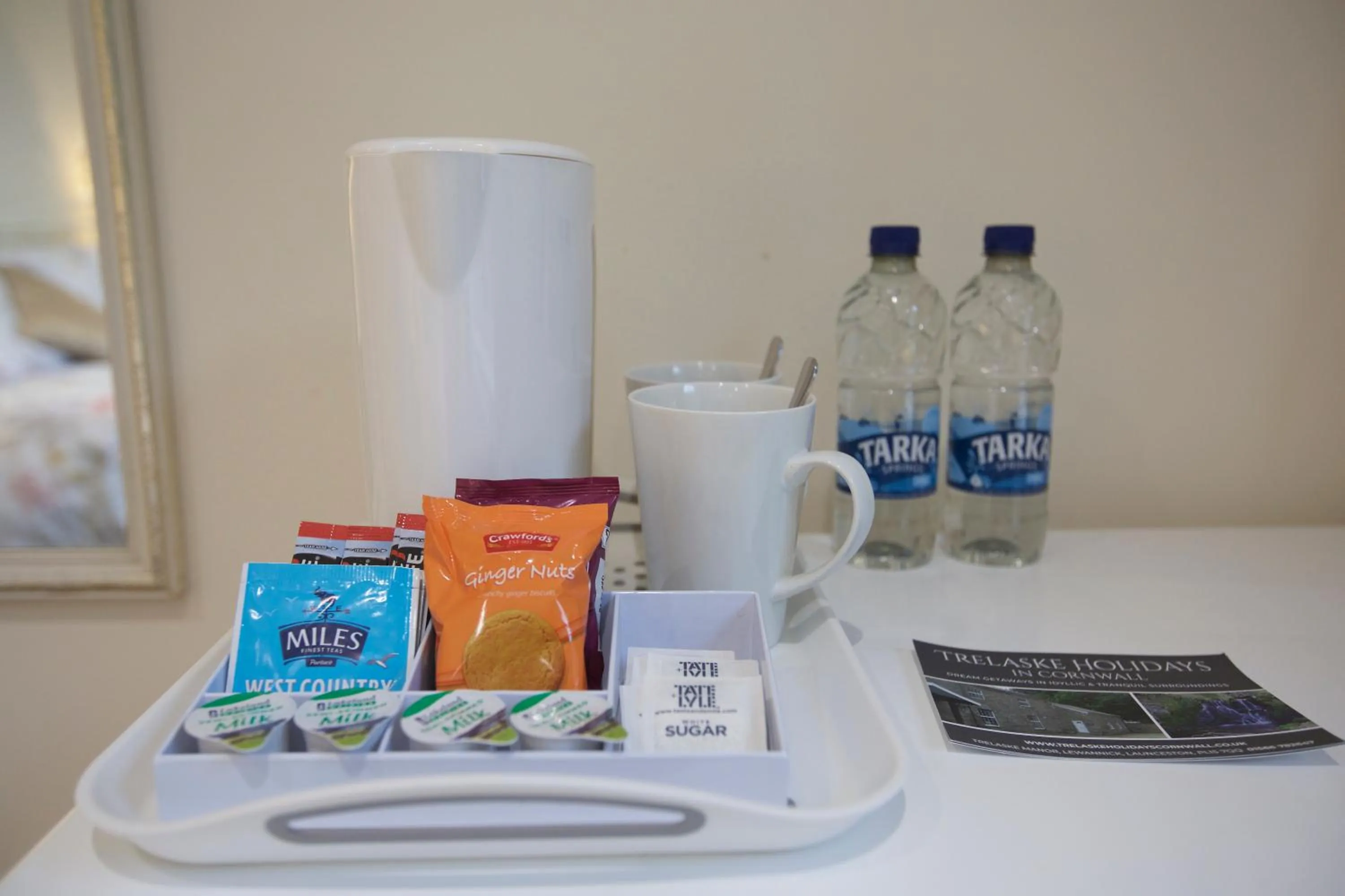 Coffee/tea facilities in Trelaske Manor Cottage