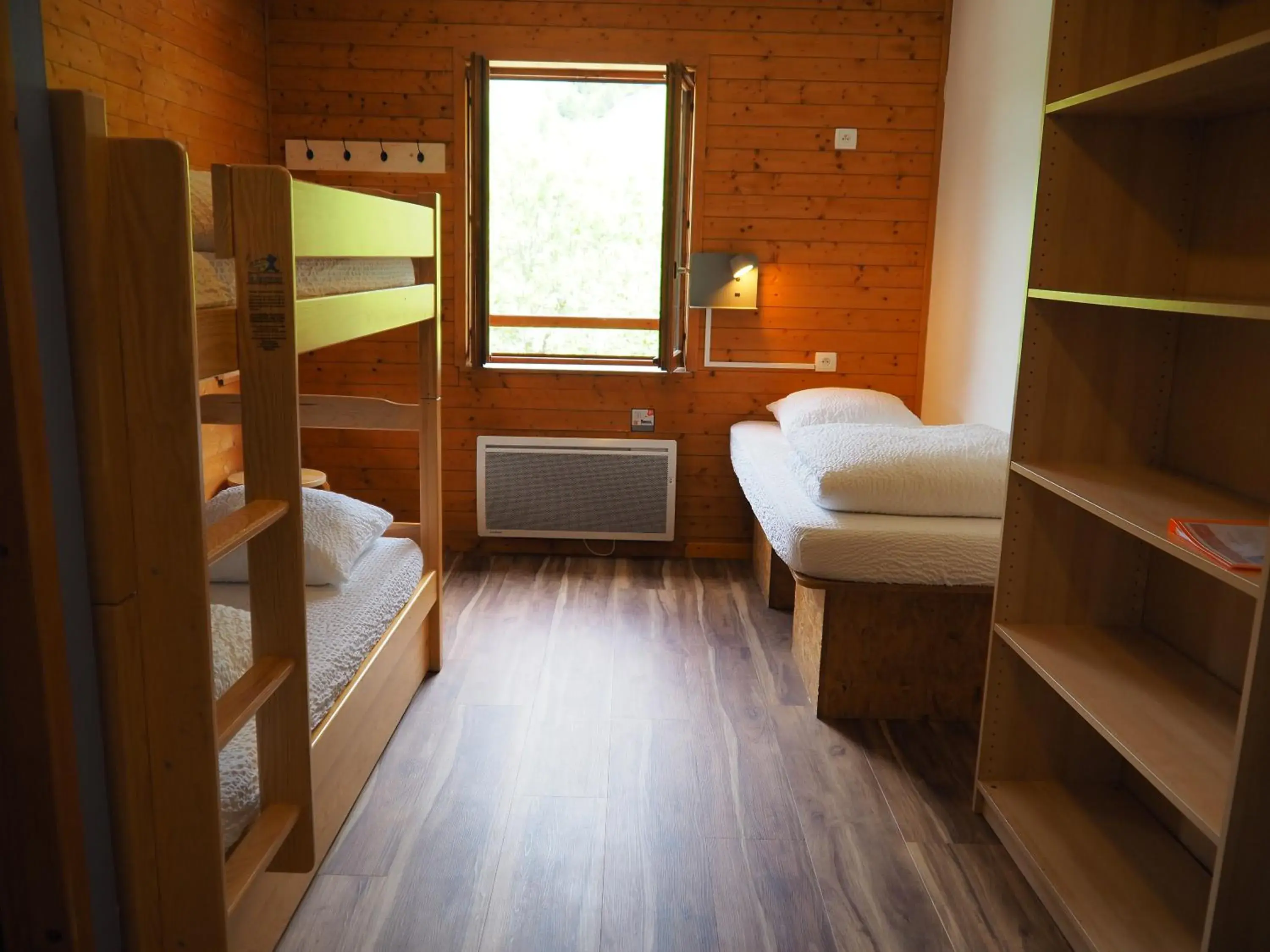 Triple Room with Shower - single occupancy in Auberge de Jeunesse HI La Clusaz Triple Room with Shower - single occupancy in Auberge de Jeunesse HI La Clusaz