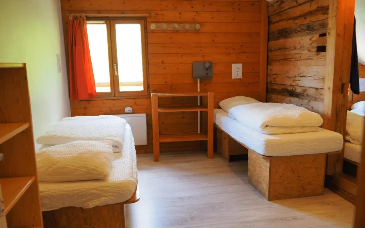 Family Room with Shared Bathroom - single occupancy in Auberge de Jeunesse HI La Clusaz Family Room with Shared Bathroom - single occupancy in Auberge de Jeunesse HI La Clusaz