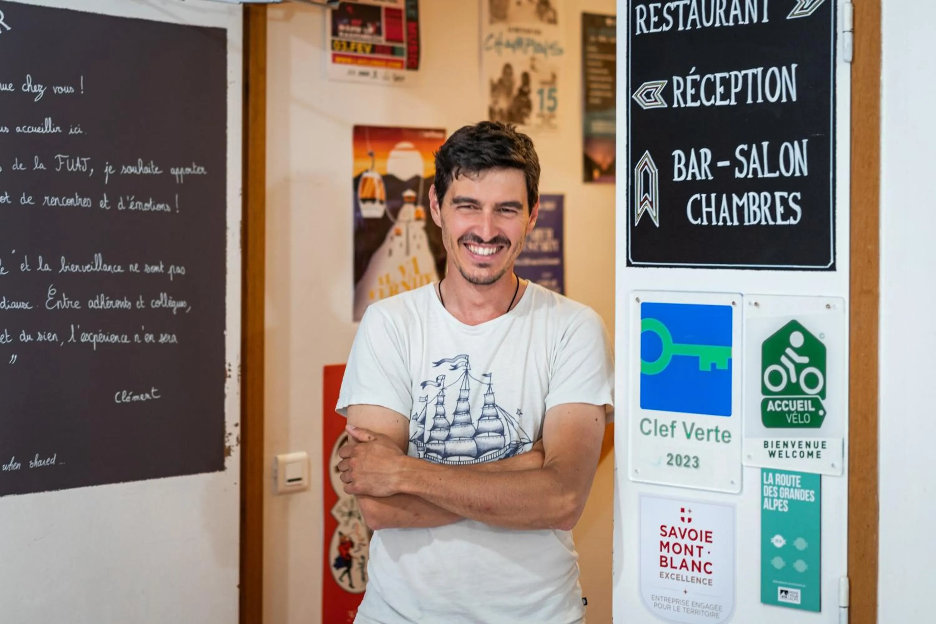 Lobby or reception in Auberge de Jeunesse HI La Clusaz