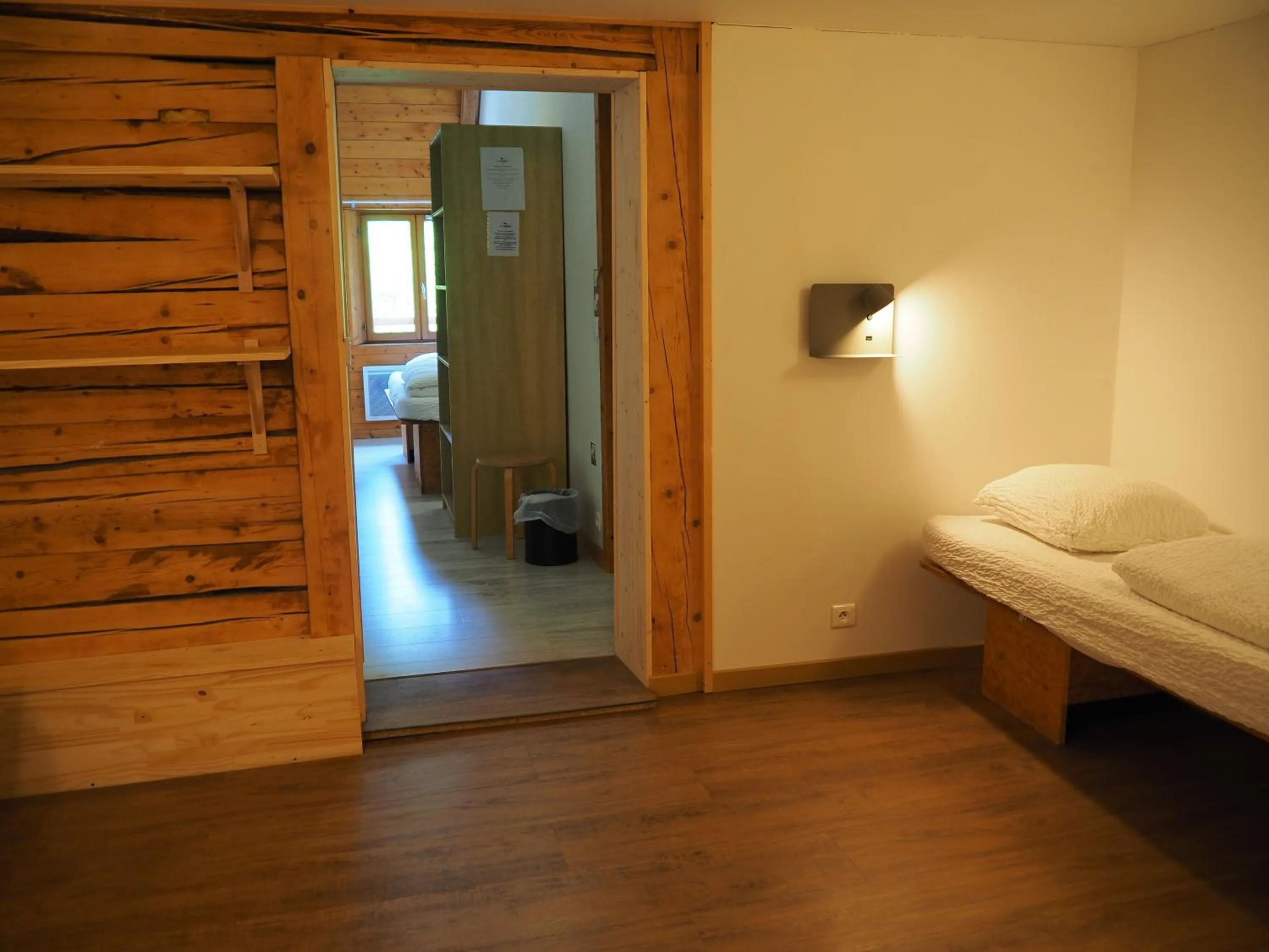 Single Bed in Female Dormitory Room in Auberge de Jeunesse HI La Clusaz