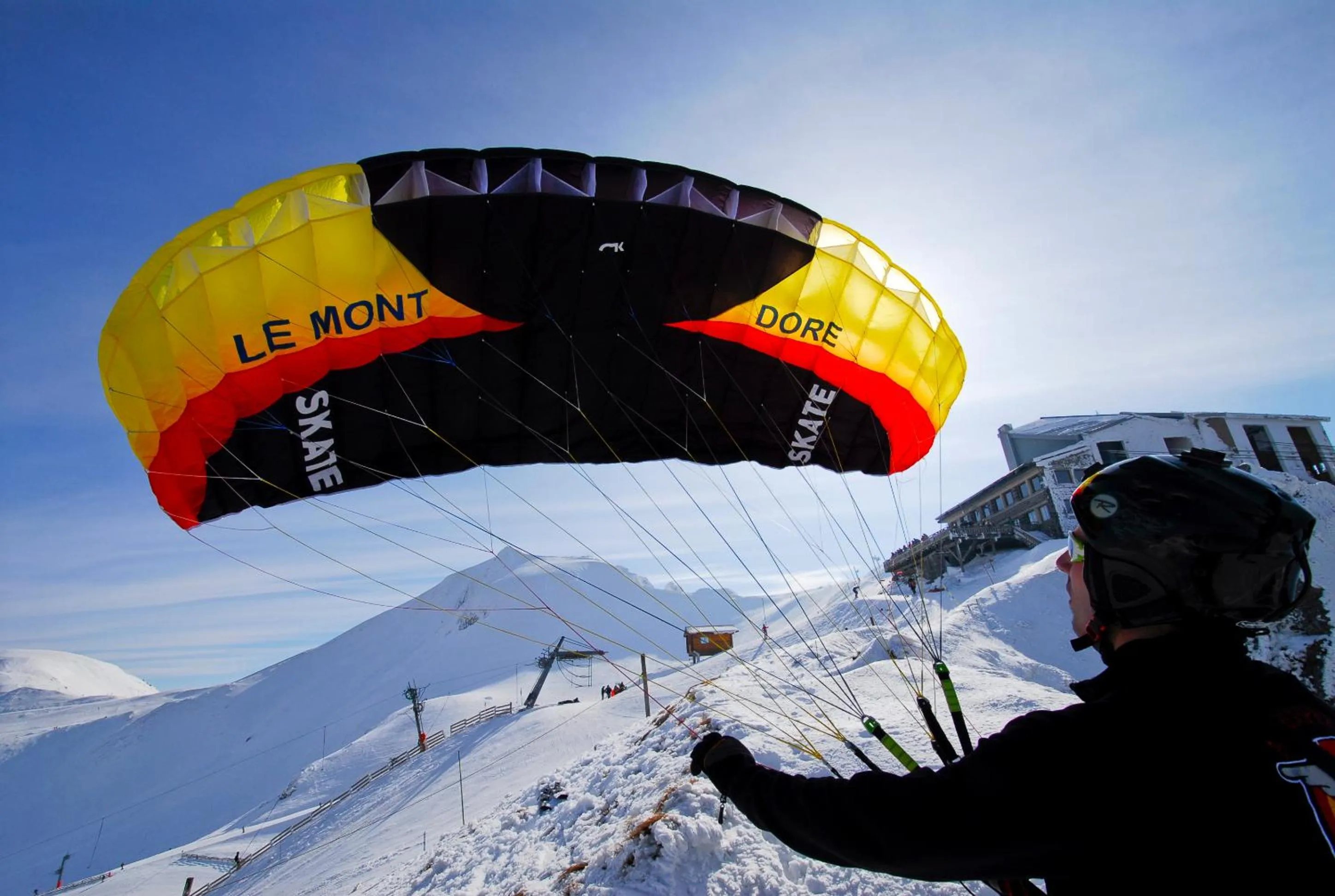 Mountain view in Auberge de Jeunesse HI Le Mont-Dore
