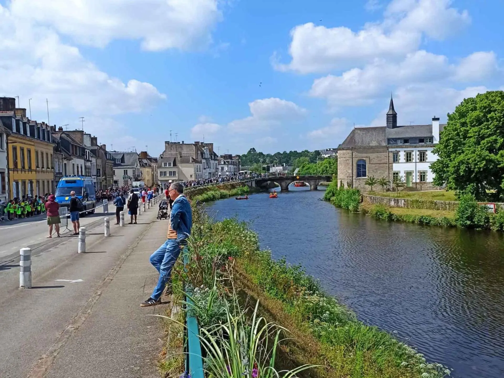 City view in Auberge de Jeunesse HI Pontivy