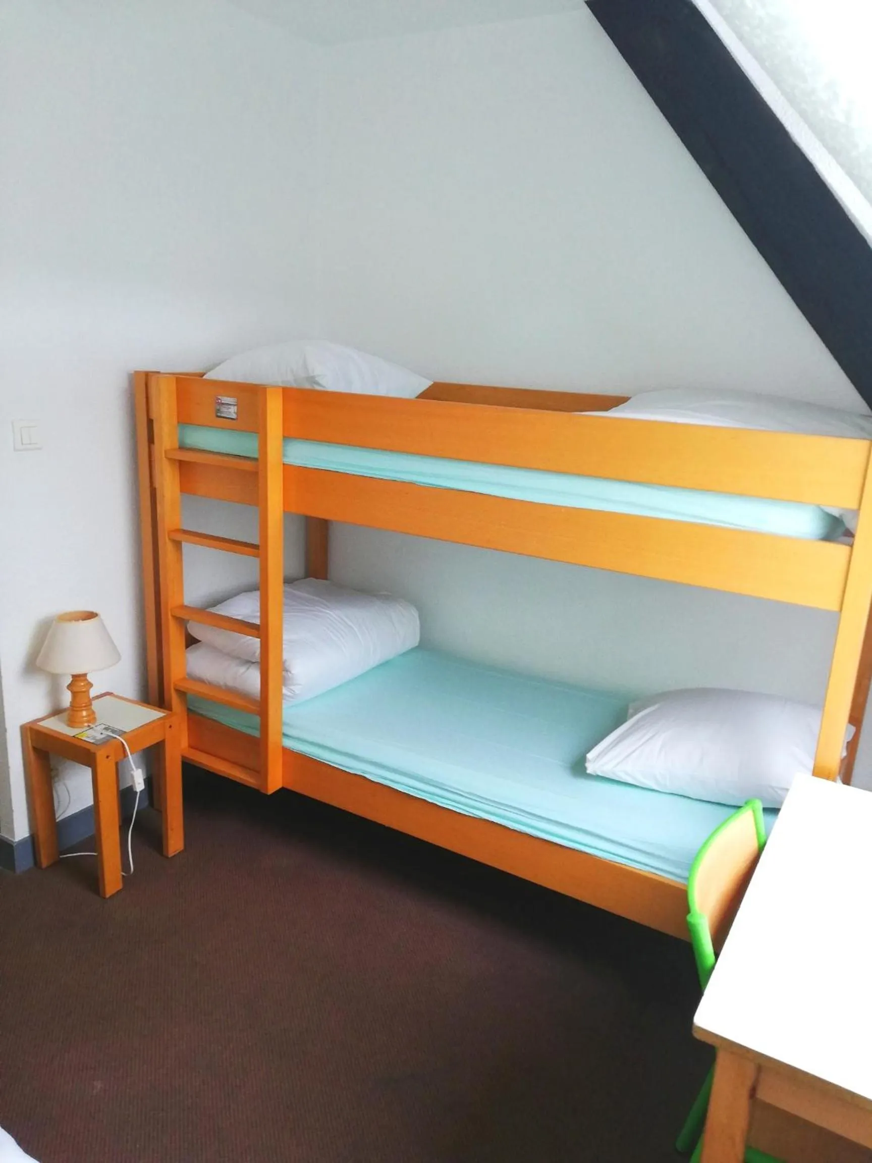 Bed in 3-Bed Male Dormitory Room in Auberge de Jeunesse HI Pontivy
