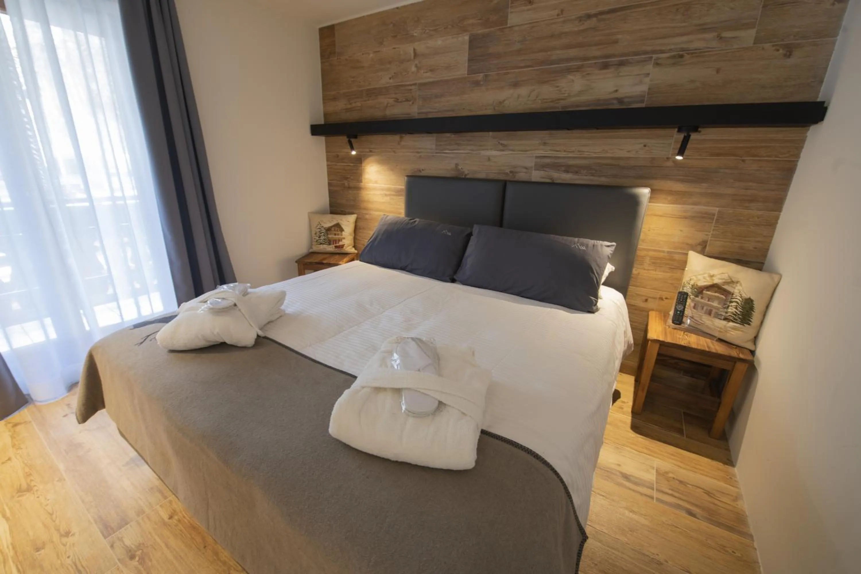 Bed in Hotel Rascard