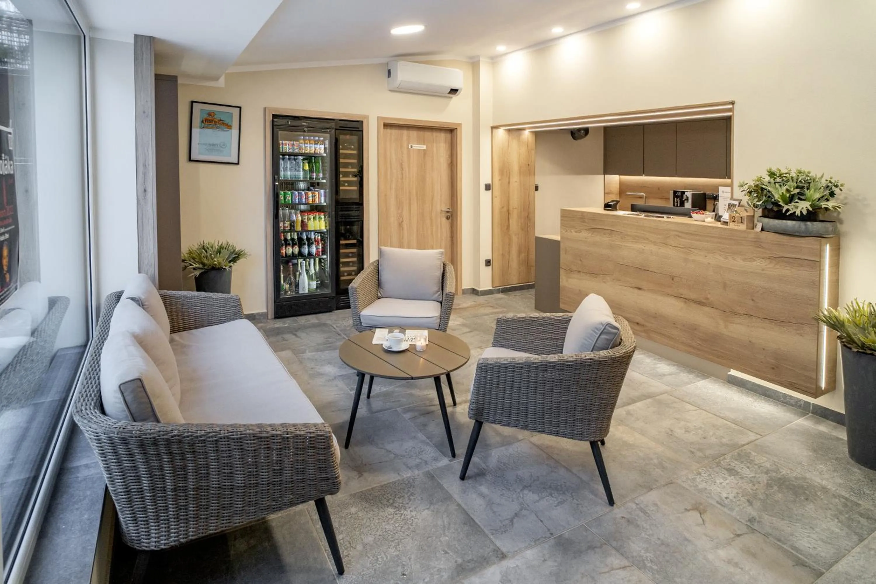 Lobby or reception in Hotel Smrž