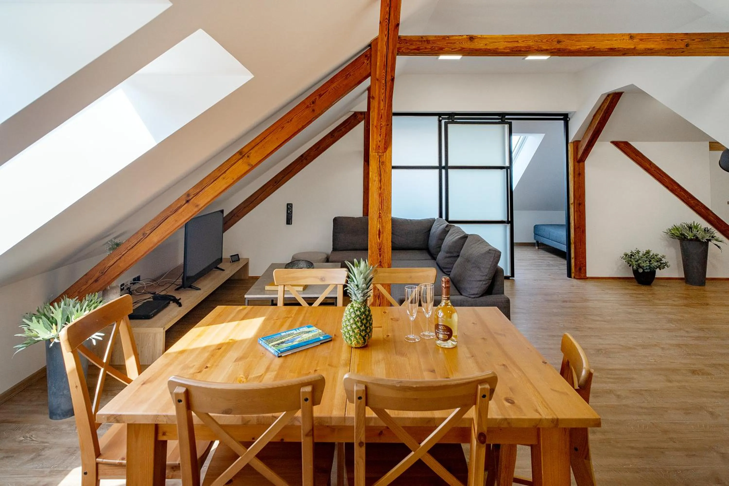 Living room in Hotel Smrž