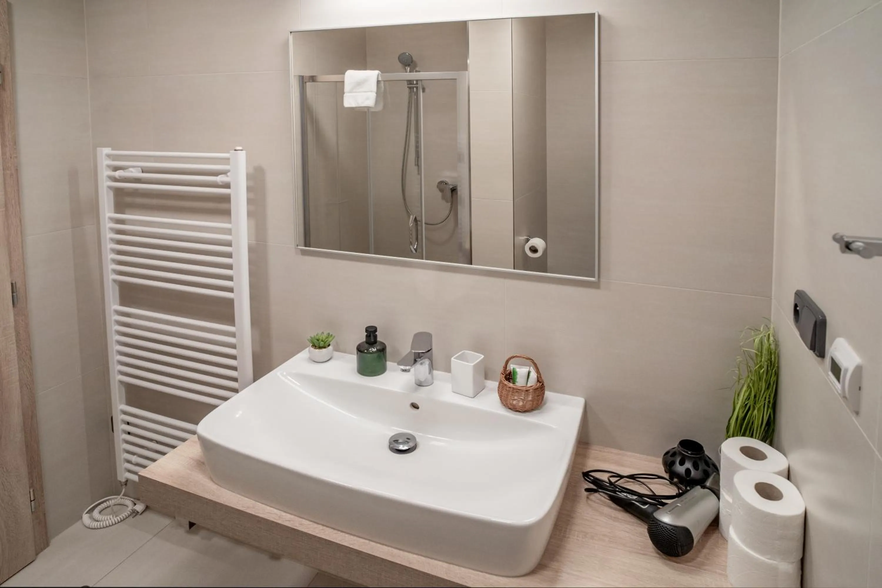 Bathroom in Hotel Smrž