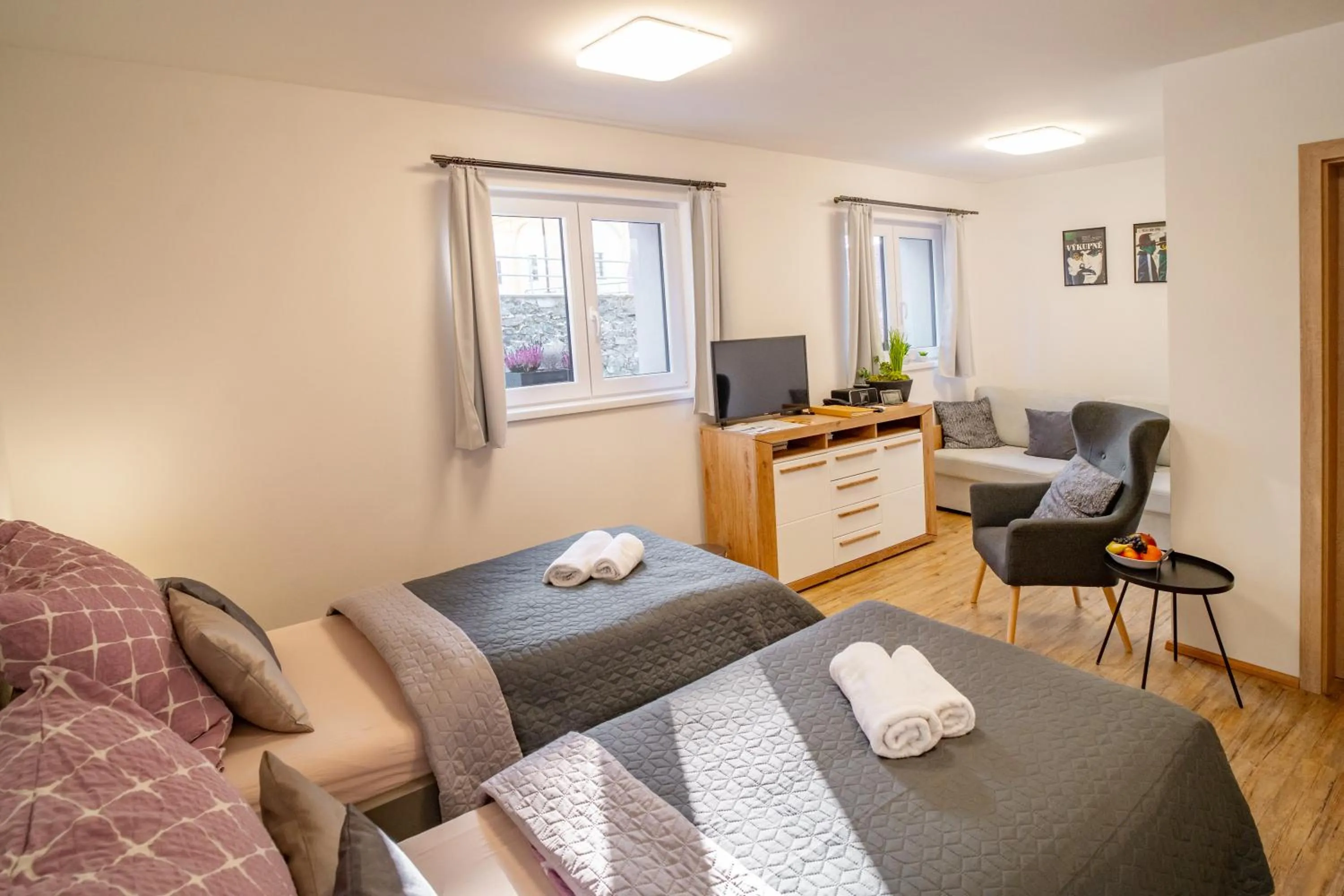 Photo of the whole room, Bed in Hotel Smrž