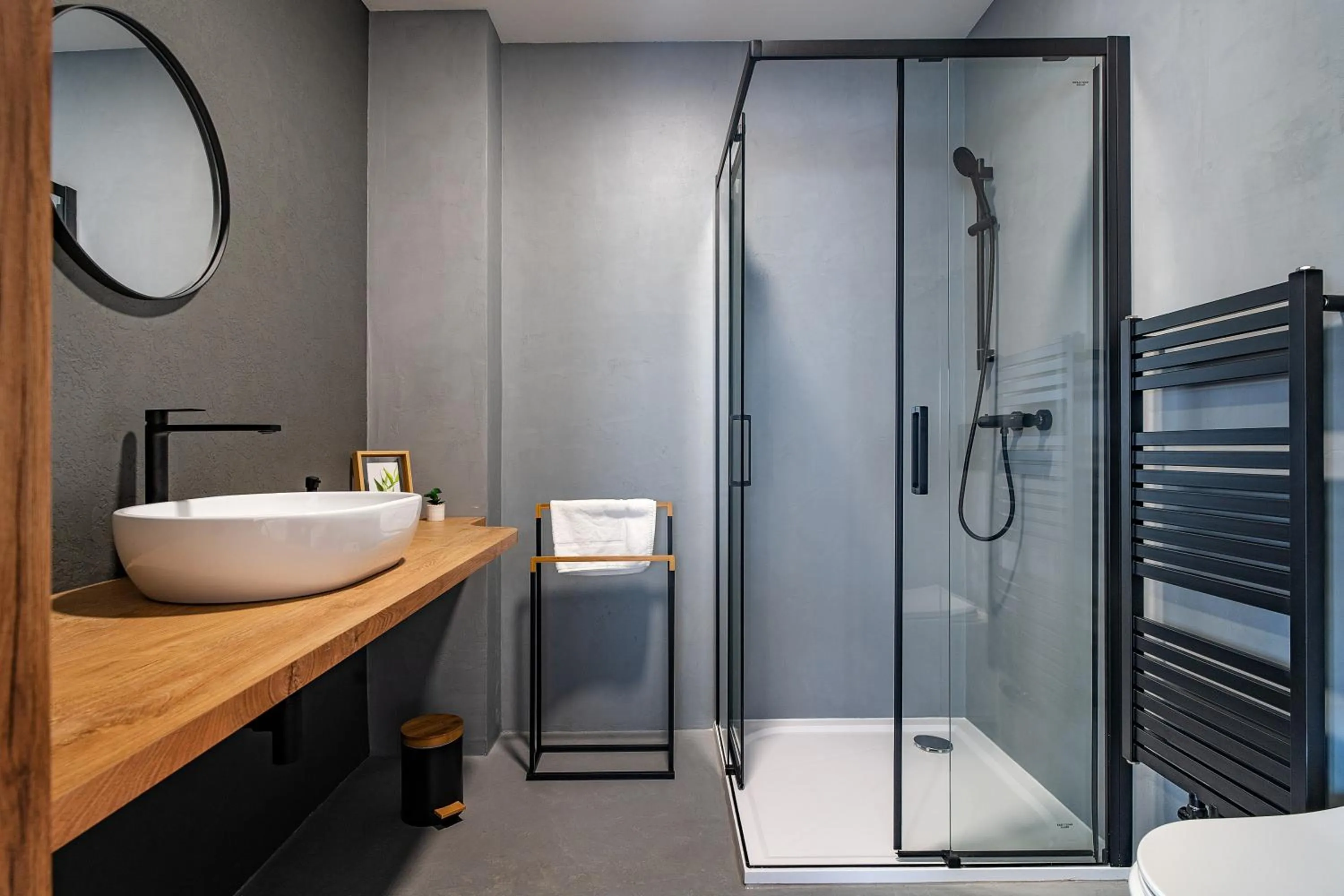 Bathroom in Hotel Smrž