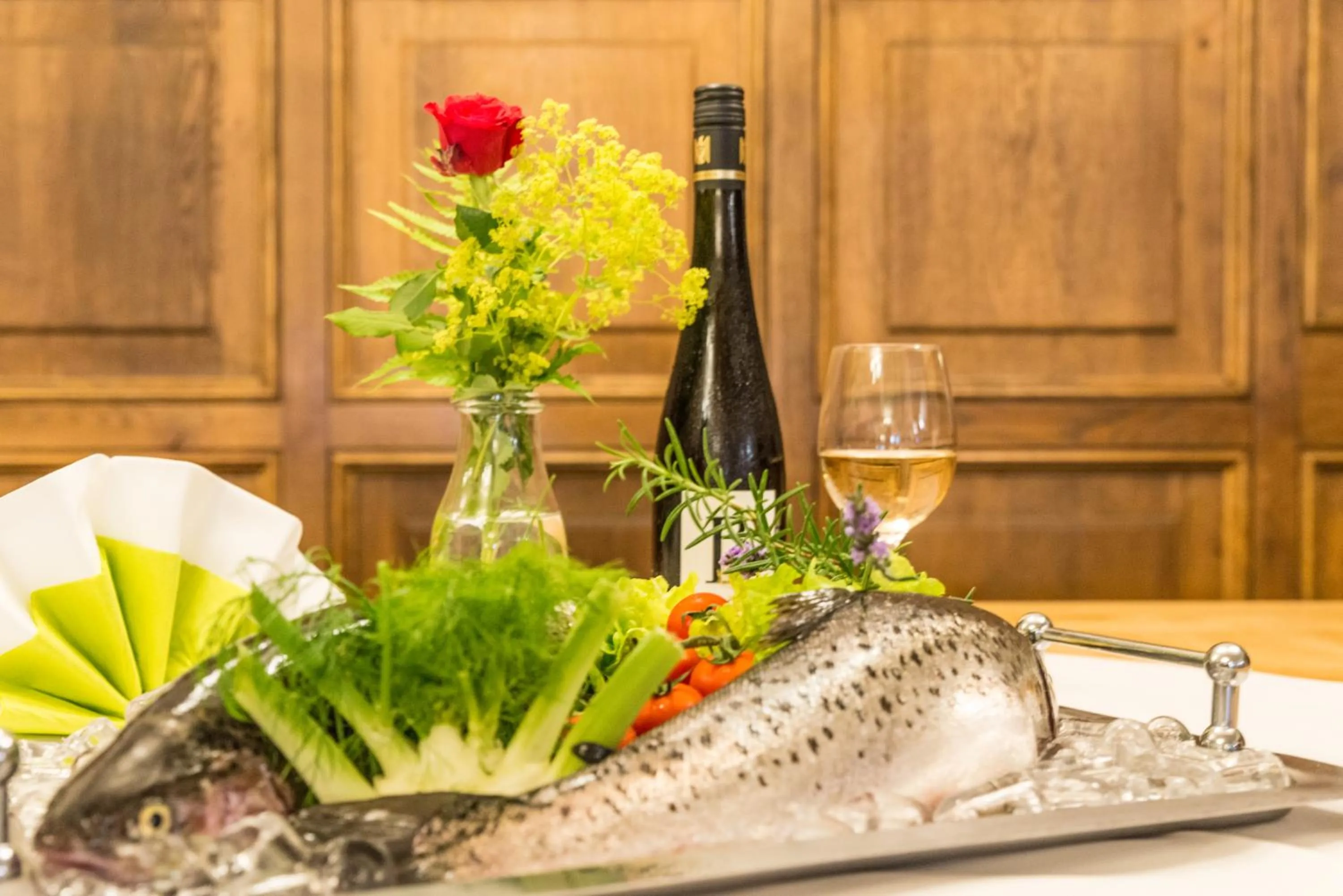 Food close-up in Metzgerei Gasthof Oberhauser - Hotel zur Post