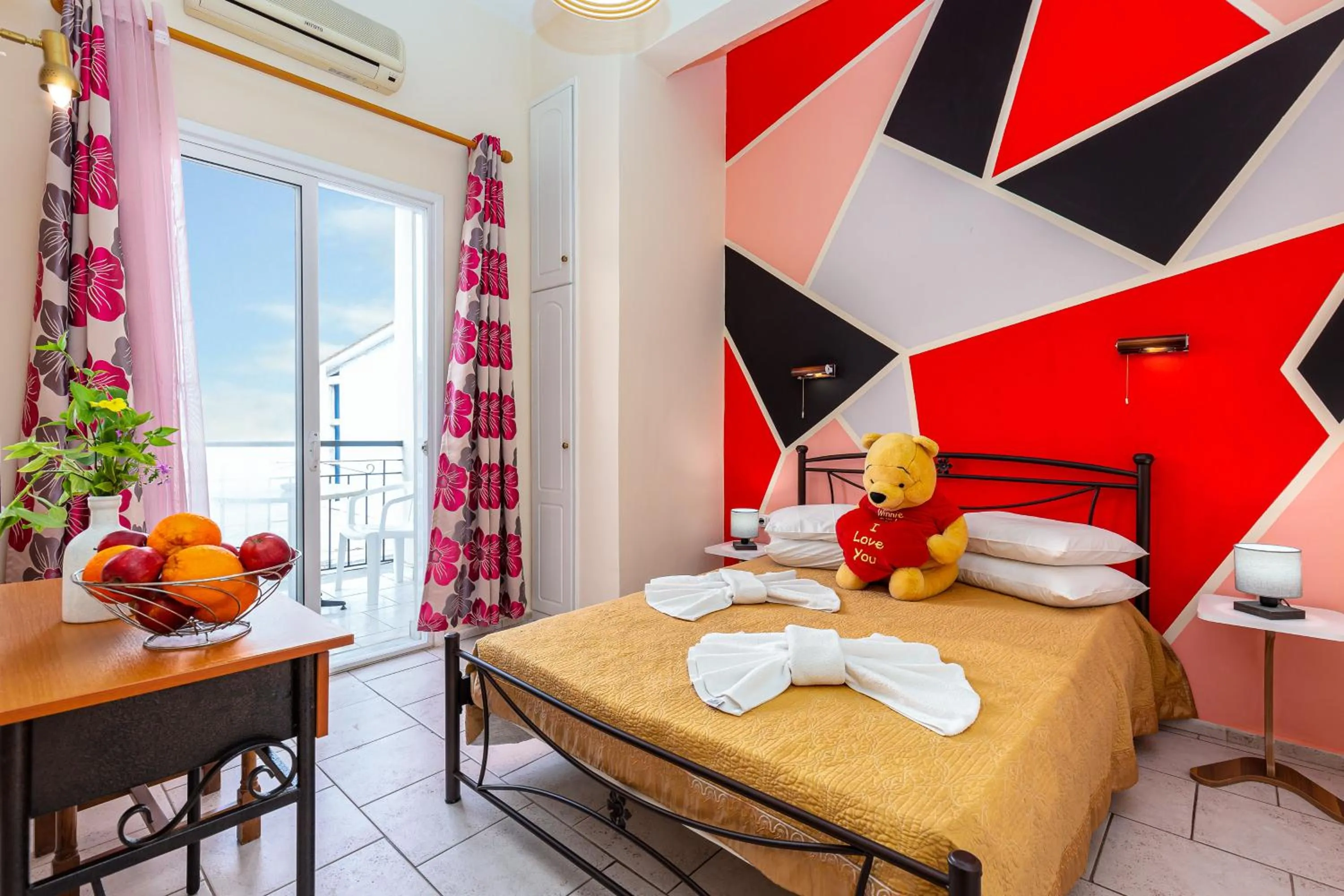 Bed in Riviera Seaside Hotel by Estia