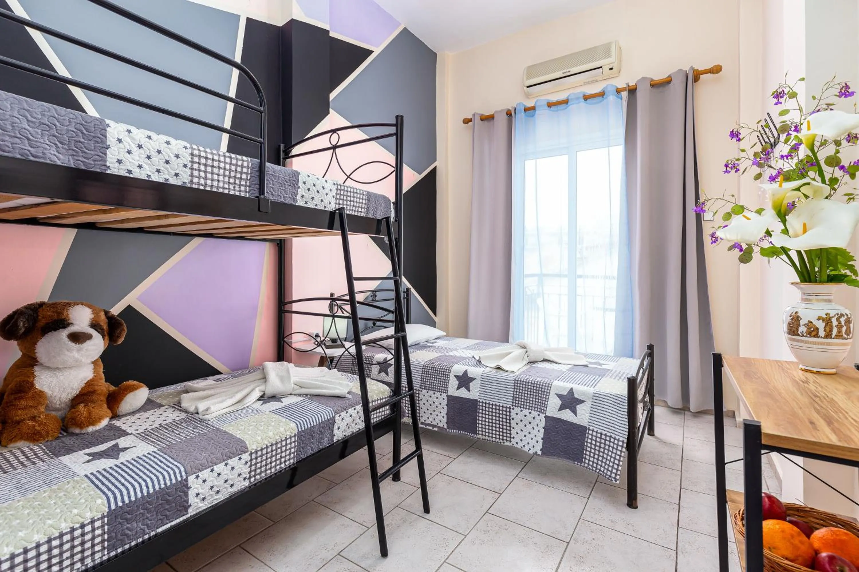 Bed in Riviera Seaside Hotel by Estia