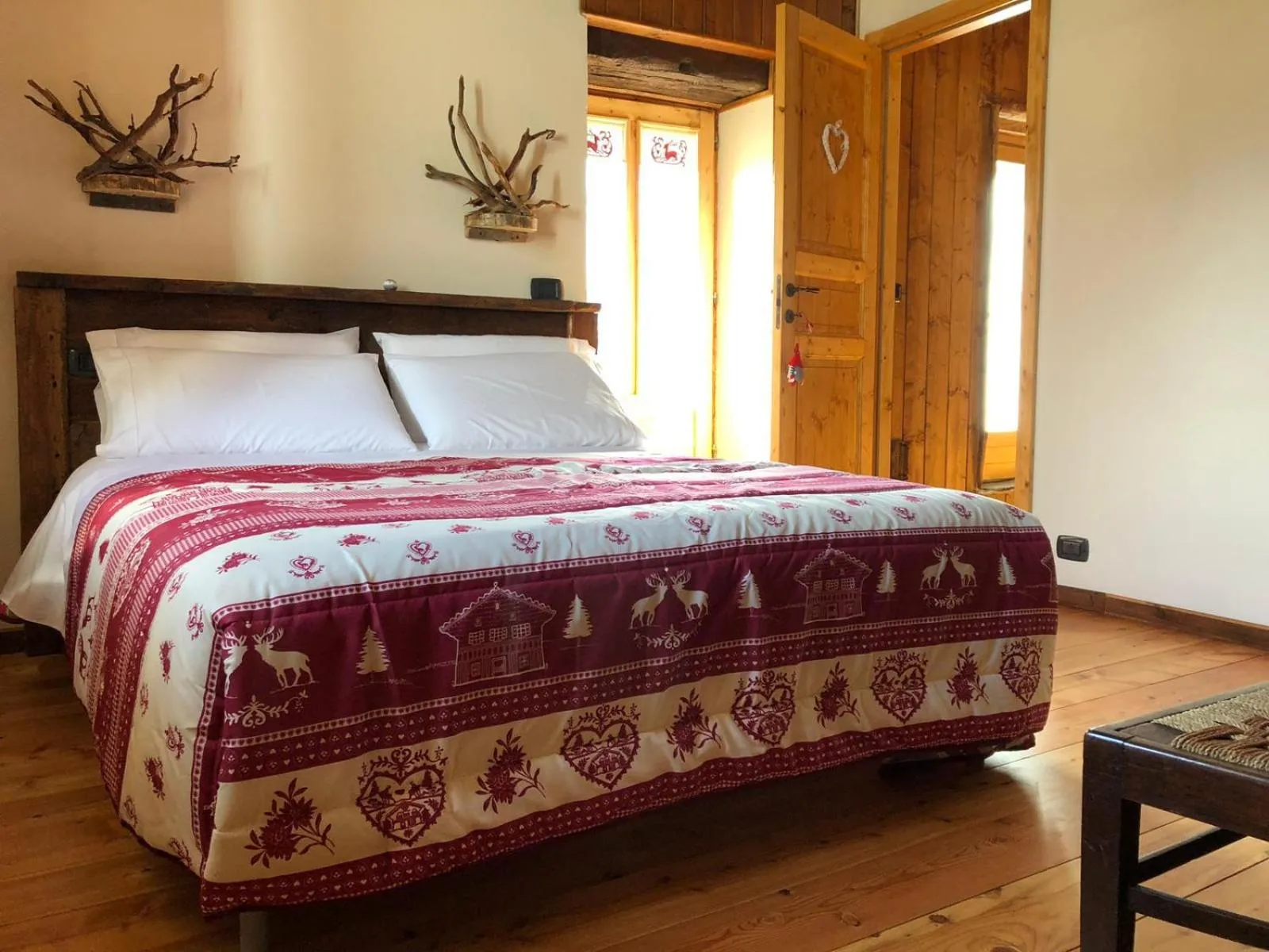 Bed in B & B La Guiette