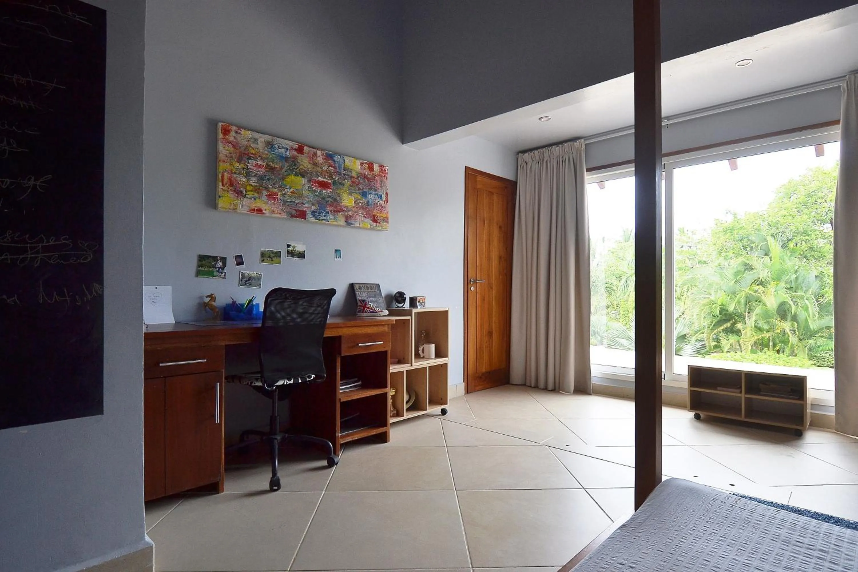 Bedroom in Las Terrenas Front Beach And Garden Villa with private staff