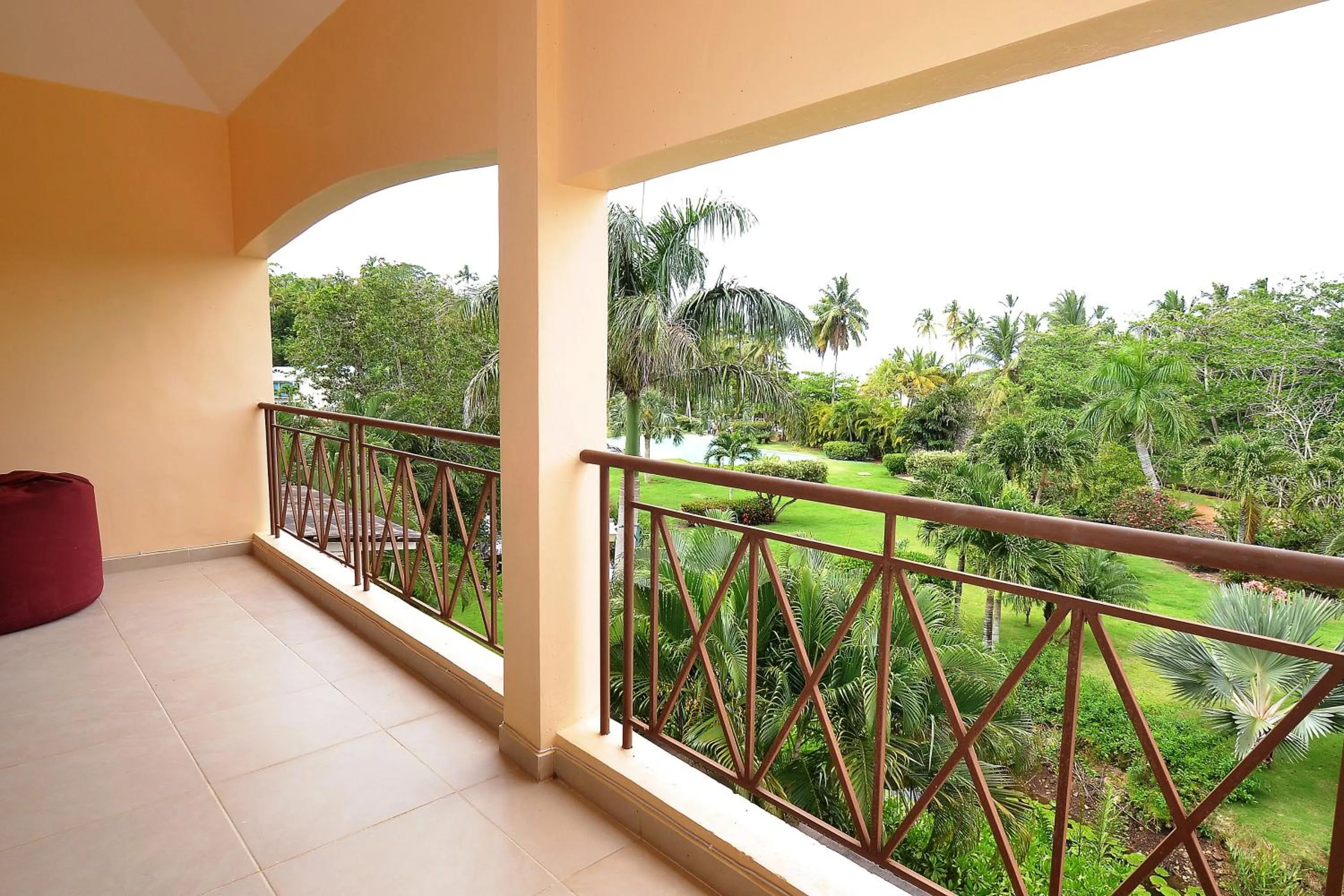 Garden in Las Terrenas Front Beach And Garden Villa with private staff