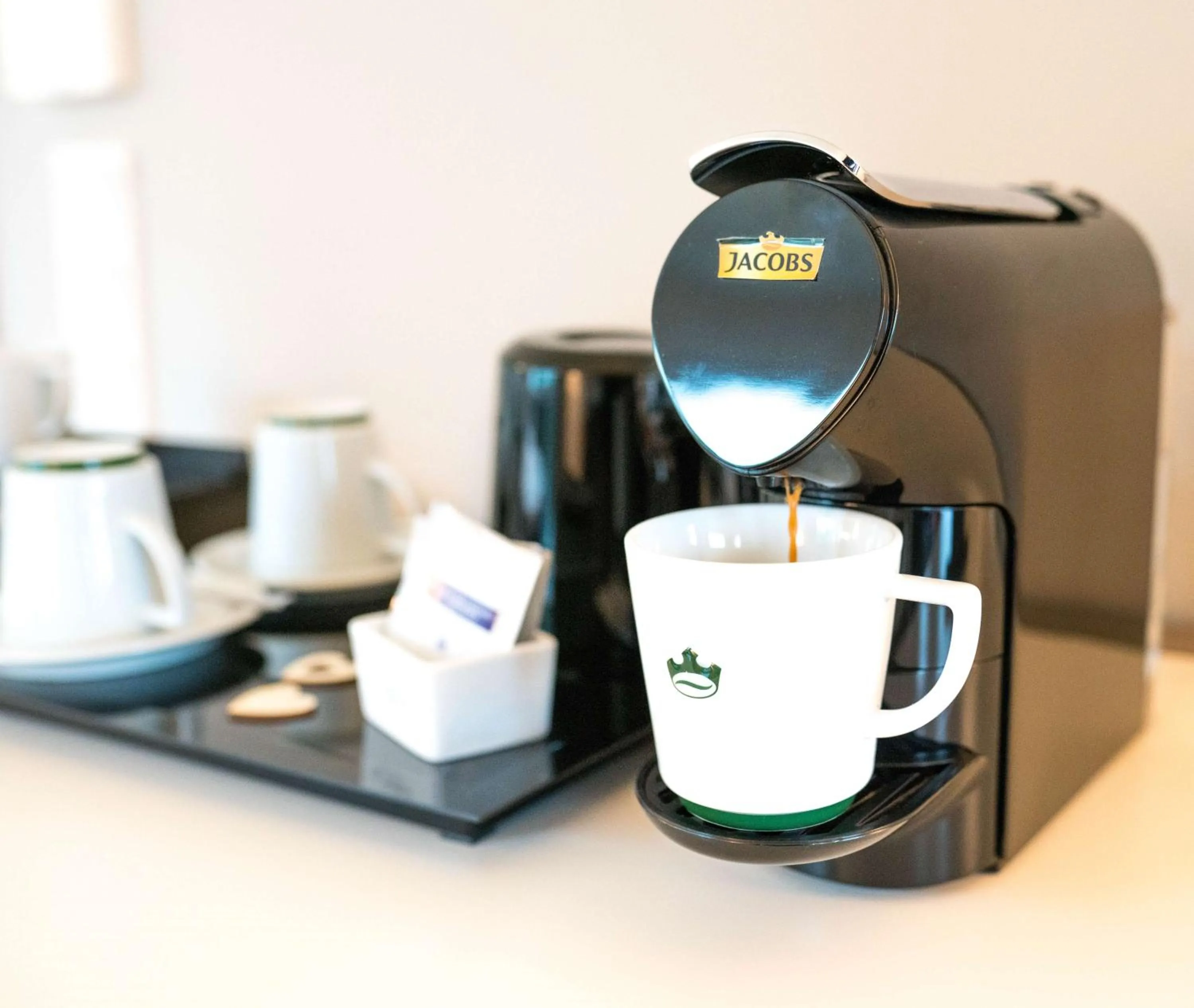 Coffee/tea facilities in ATLANTIC Hotel Galopprennbahn