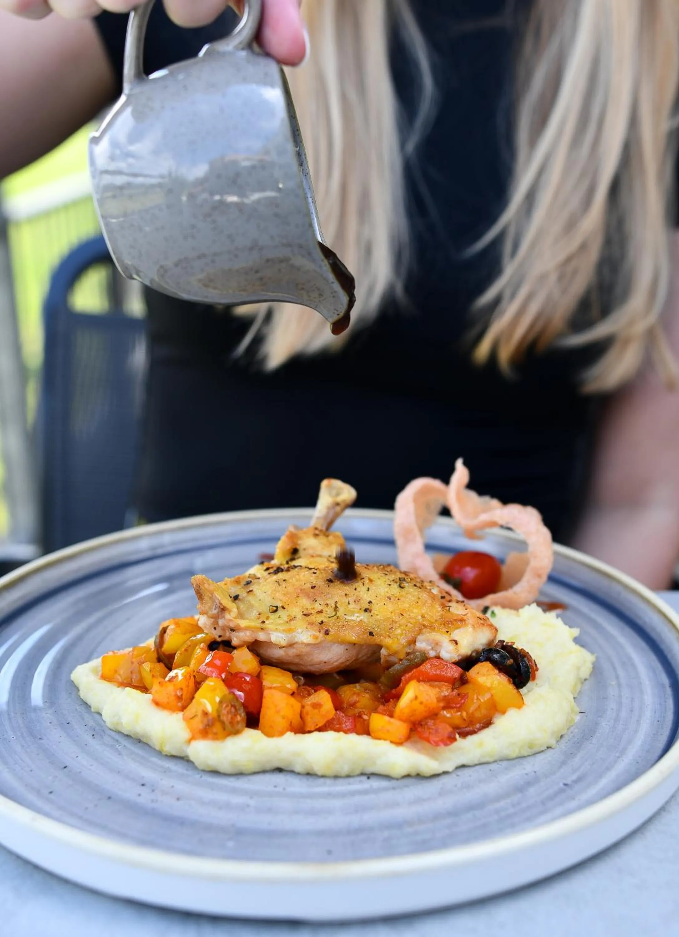 Restaurant/places to eat in ATLANTIC Hotel Galopprennbahn