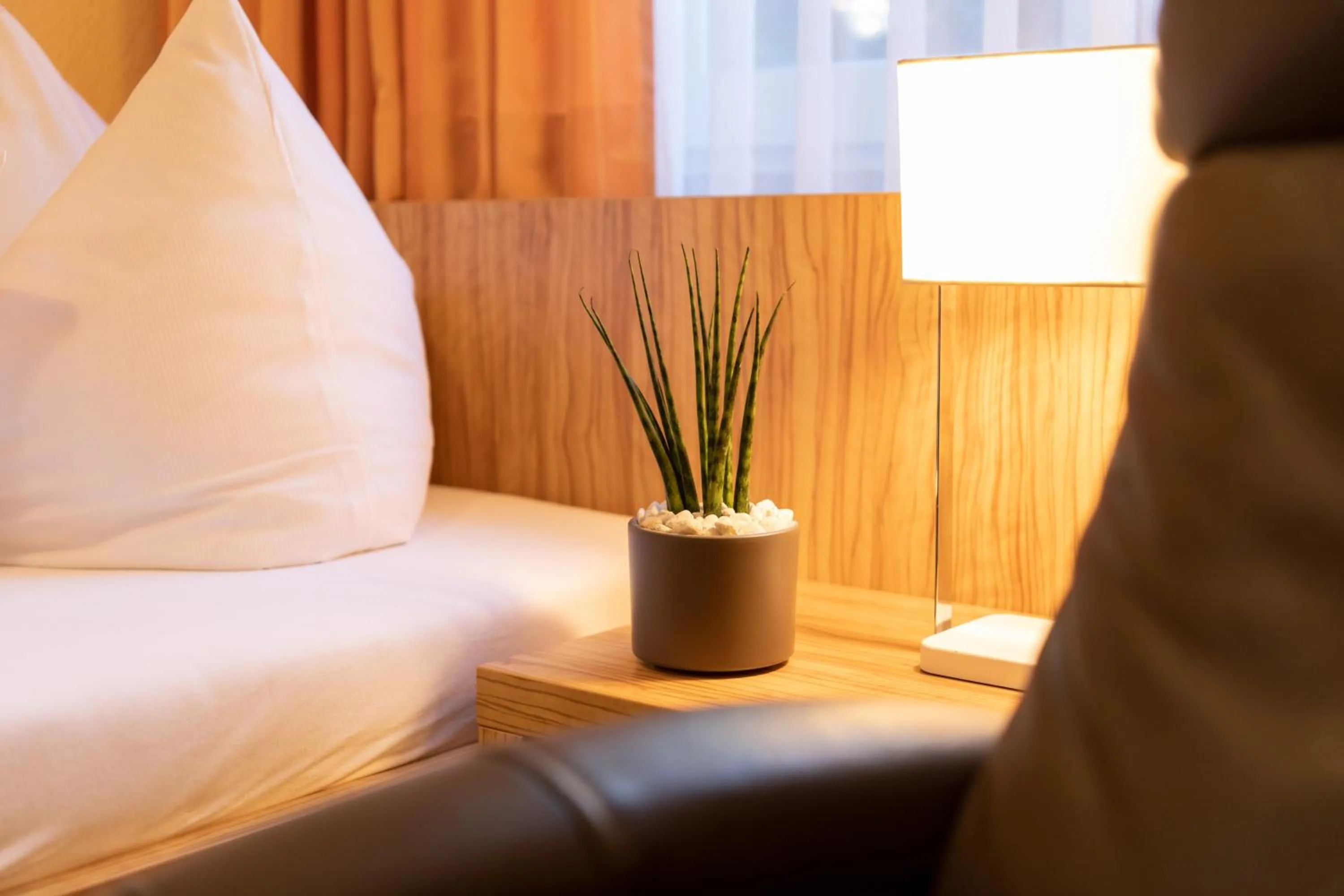 Bed in Hotel Zum Steinhof