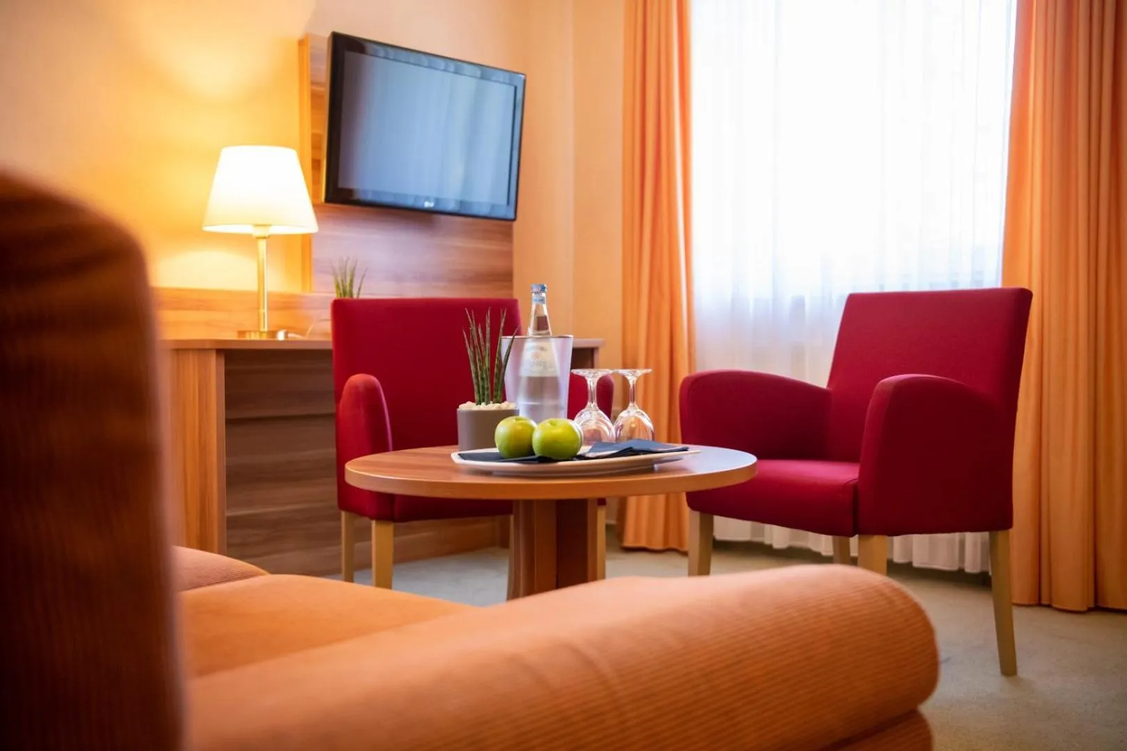 Seating area in Hotel Zum Steinhof