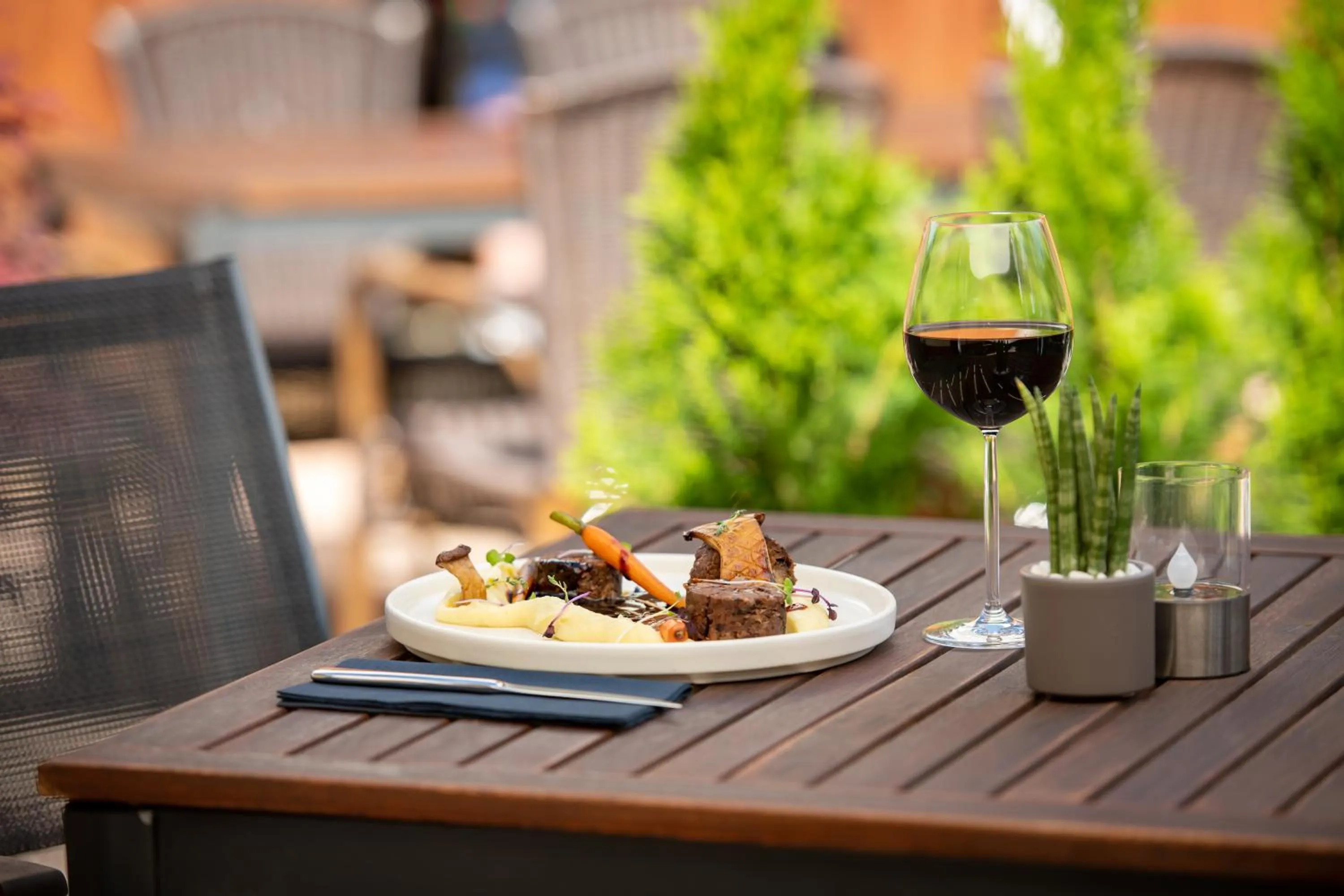 Food and drinks in Hotel Zum Steinhof