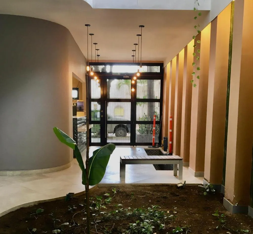 Decorative detail in Arte Hotel