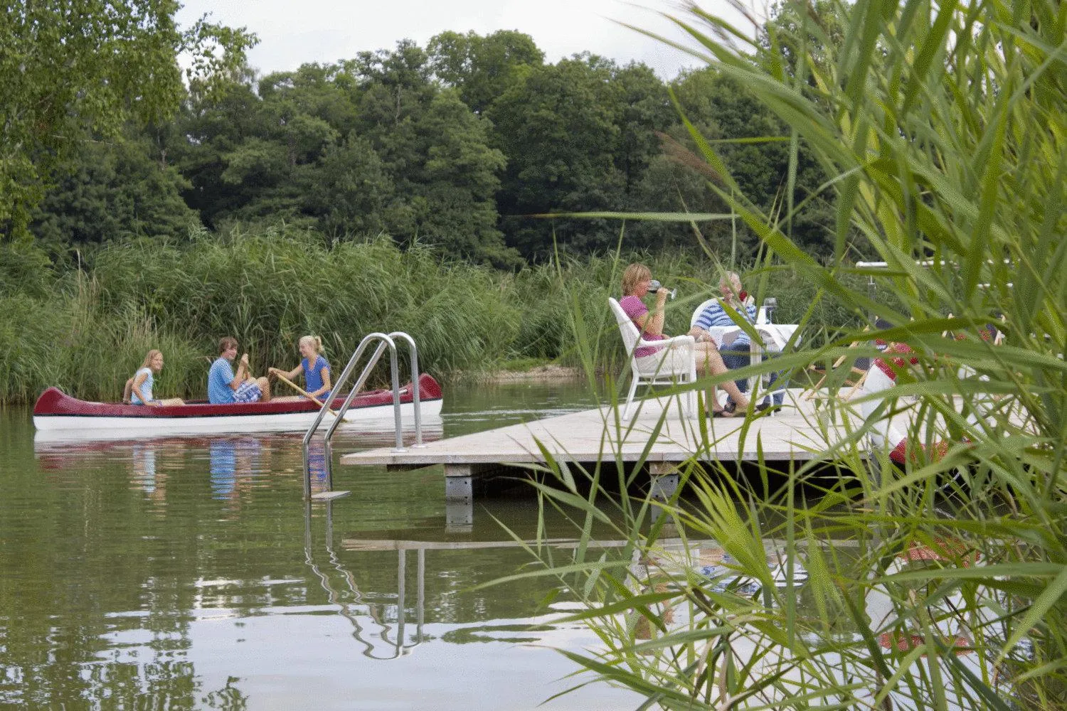 Patio in Altes Kurhaus Landhotel
