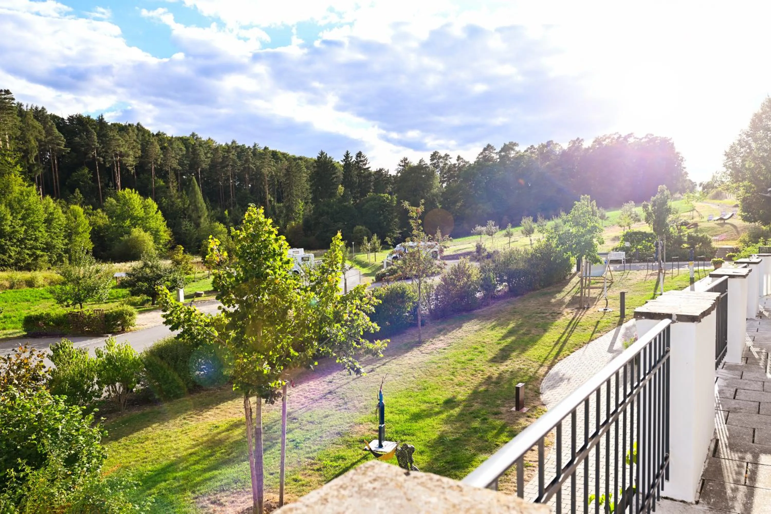 Garden in Altes Kurhaus Landhotel