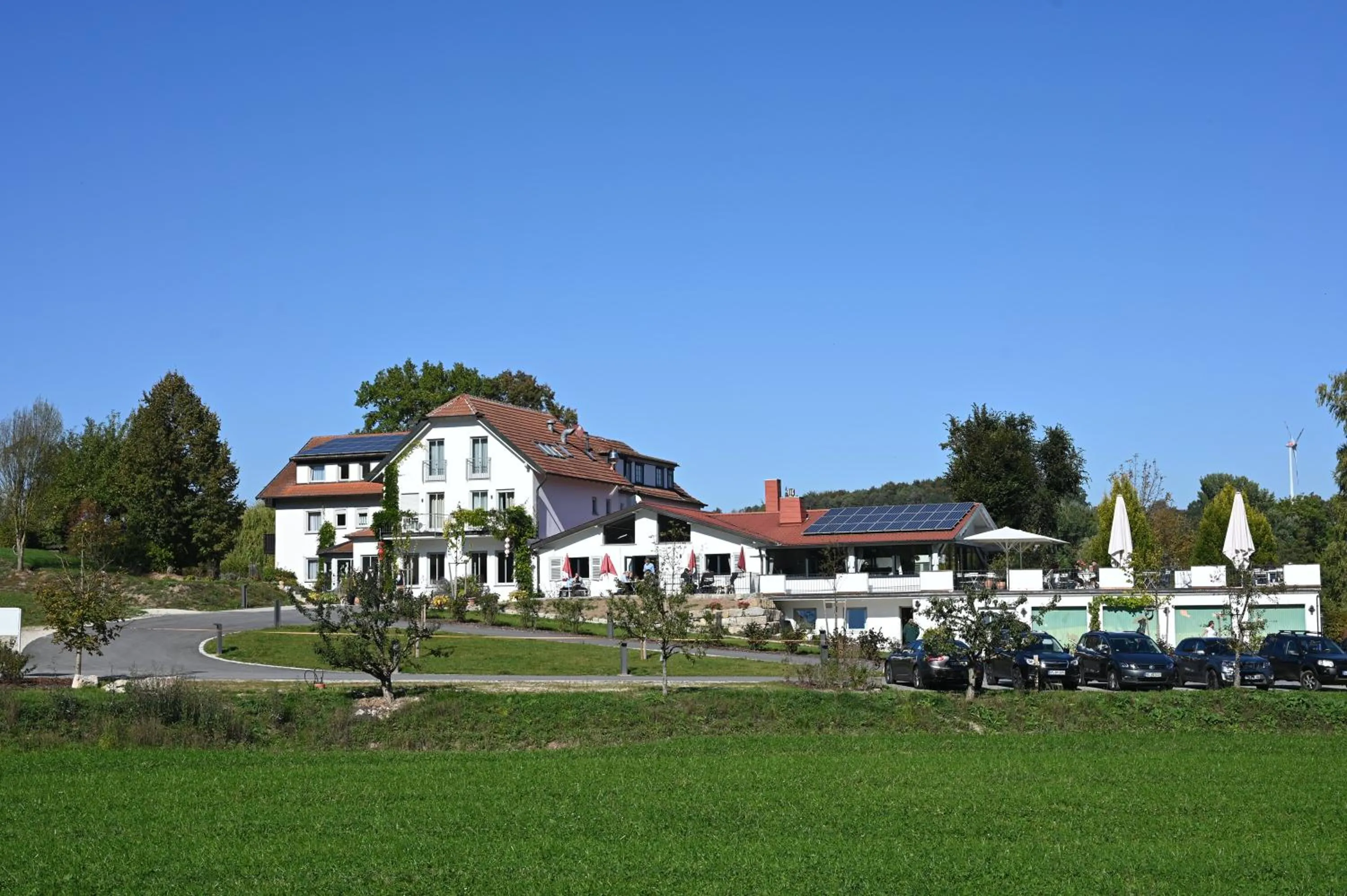 Property building in Altes Kurhaus Landhotel