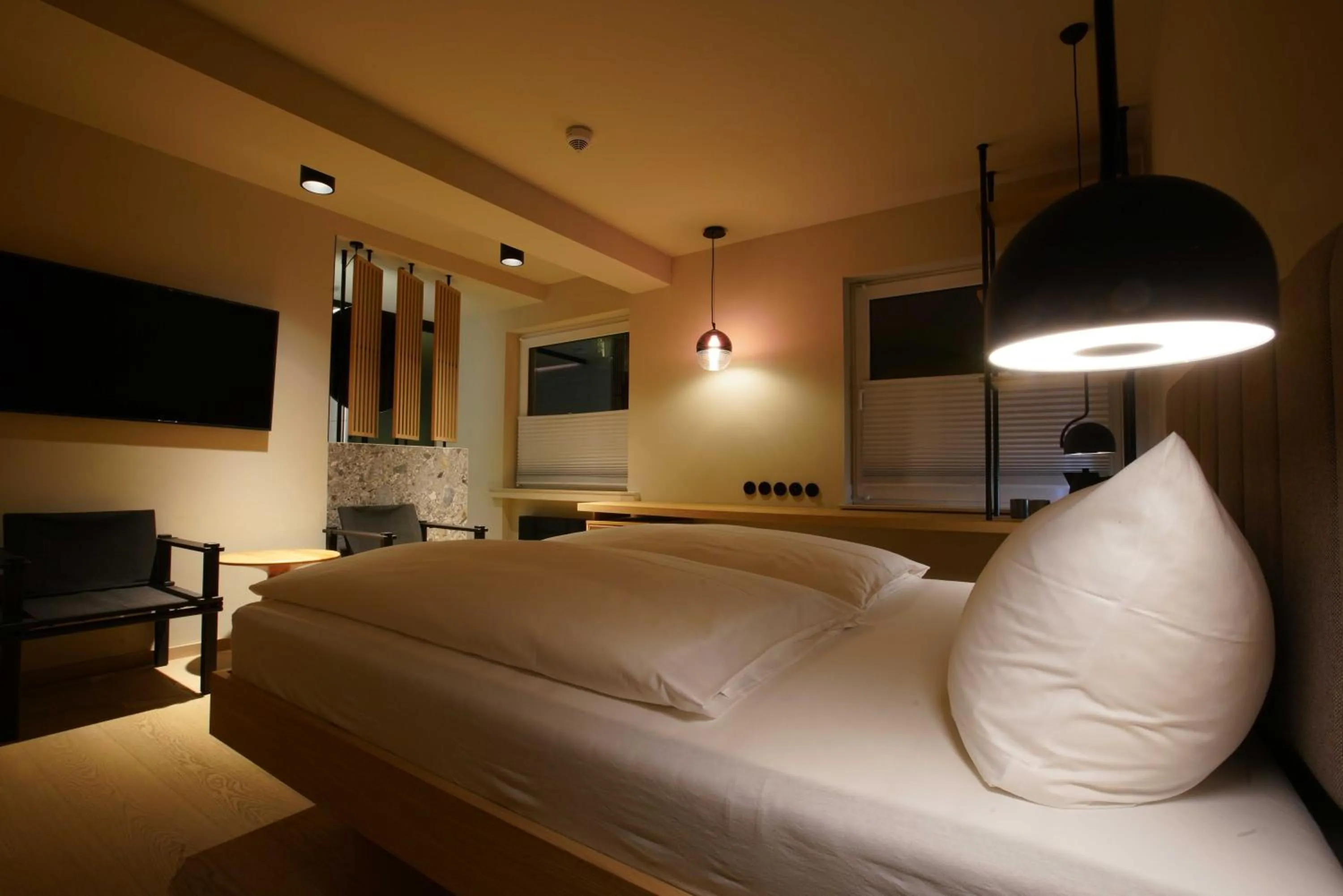 Bed in Hotel Seegarten