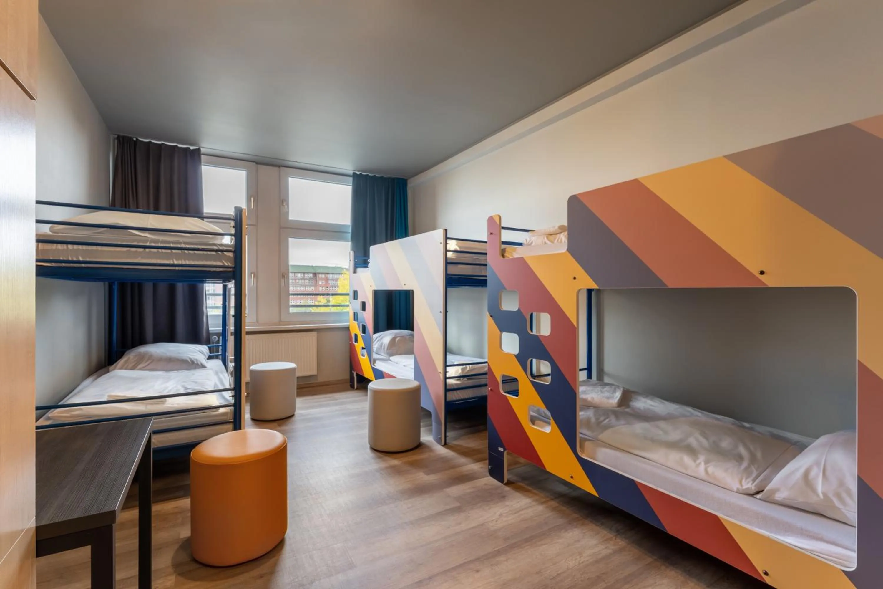 Bed in a&o Hamburg Hauptbahnhof