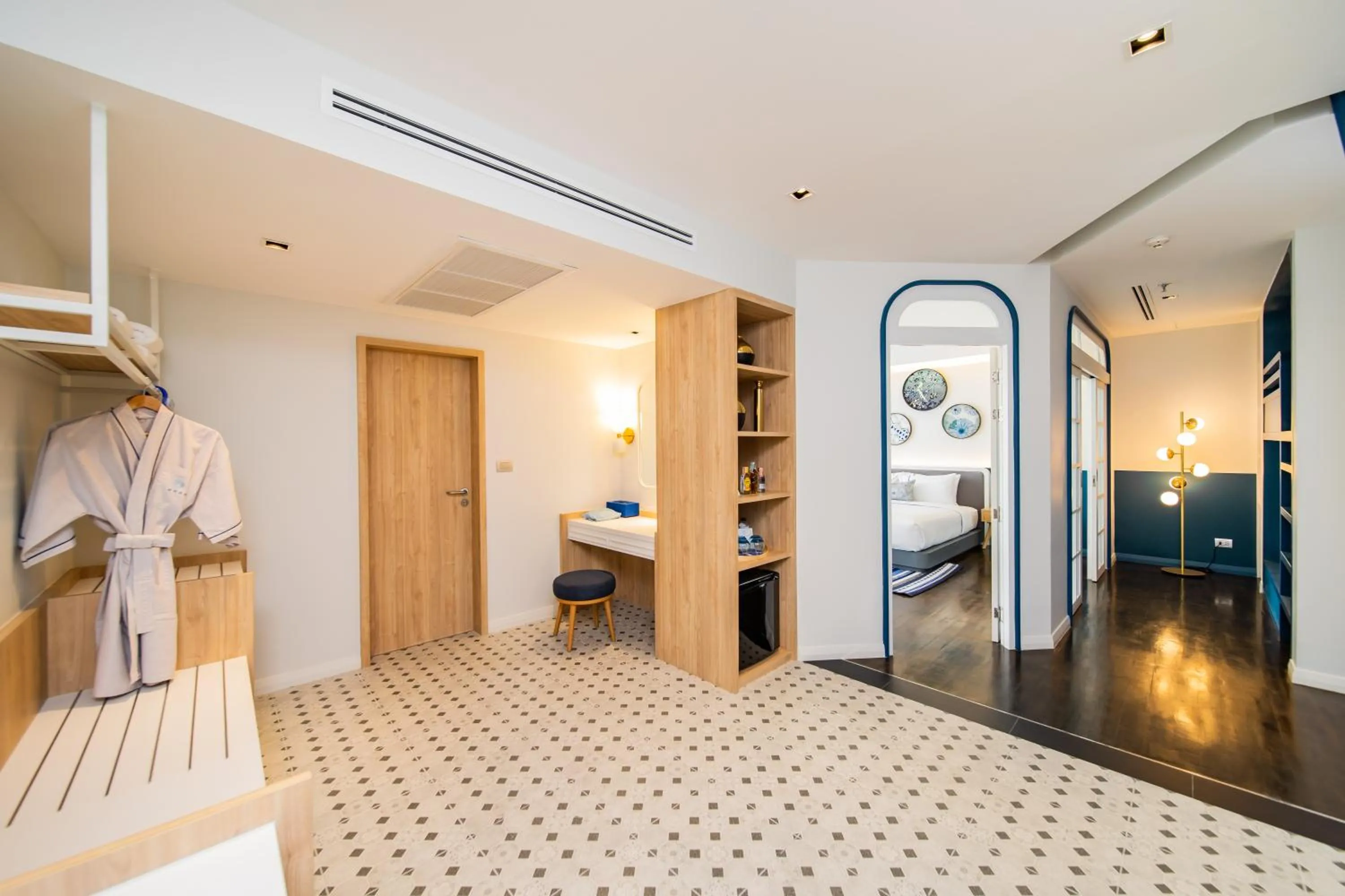 Bathroom, Bed in Kram Pattaya