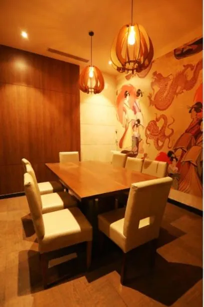 Living room in TDI Club Retreat Kundli