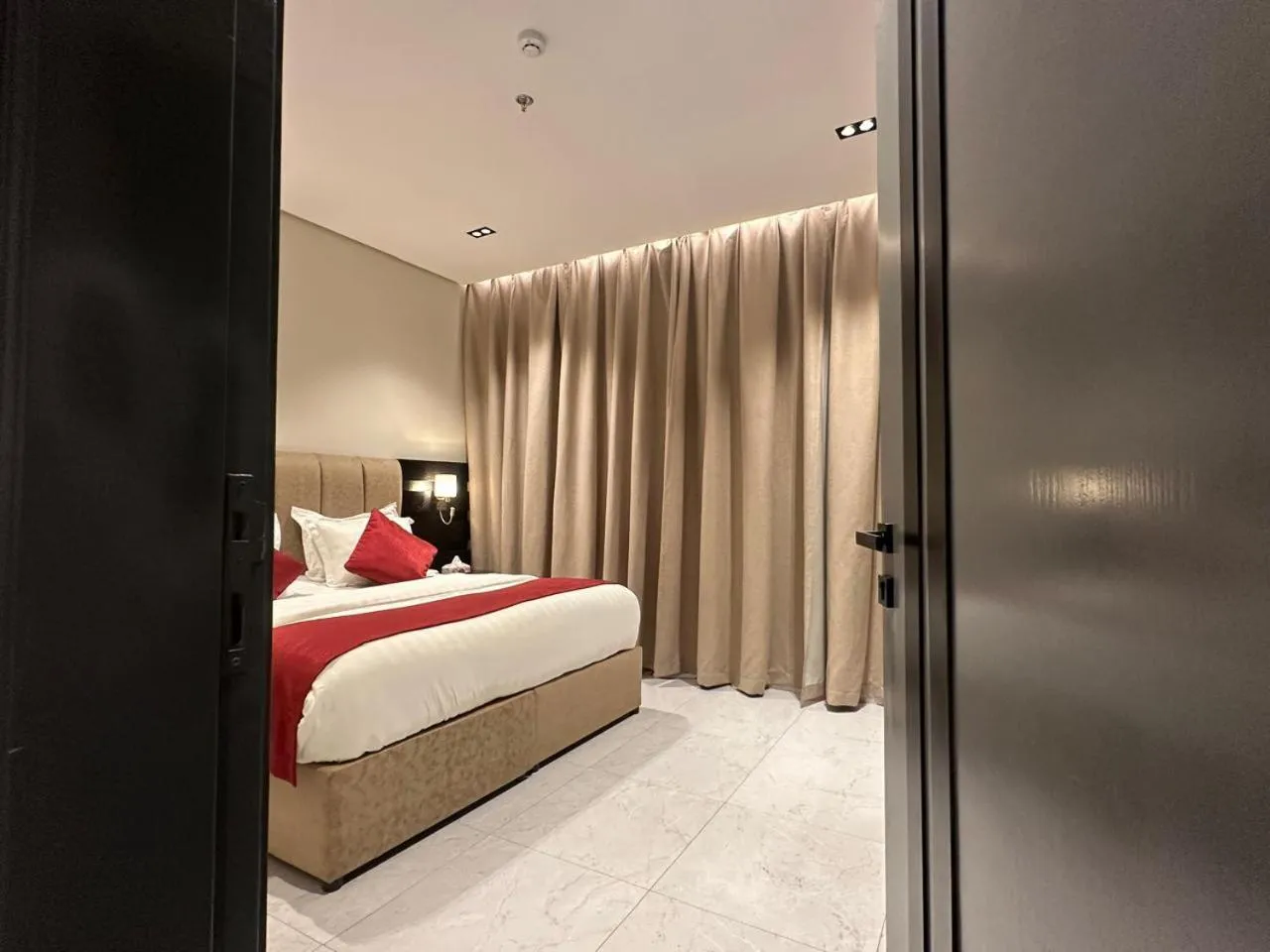 Bedroom, Bed in Golden Galaxies Furnished Units