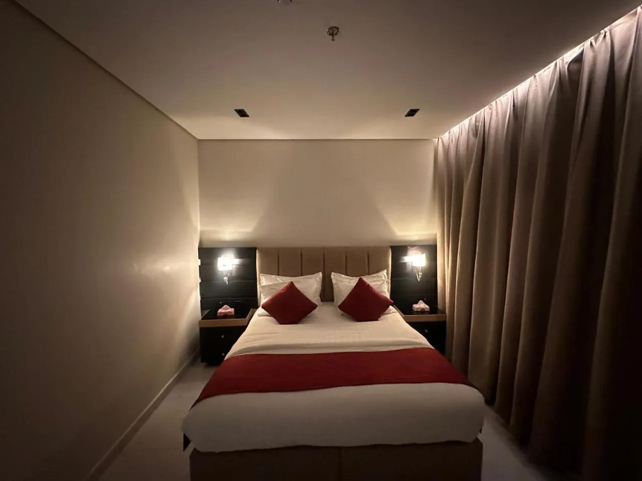 Bed in Golden Galaxies Furnished Units