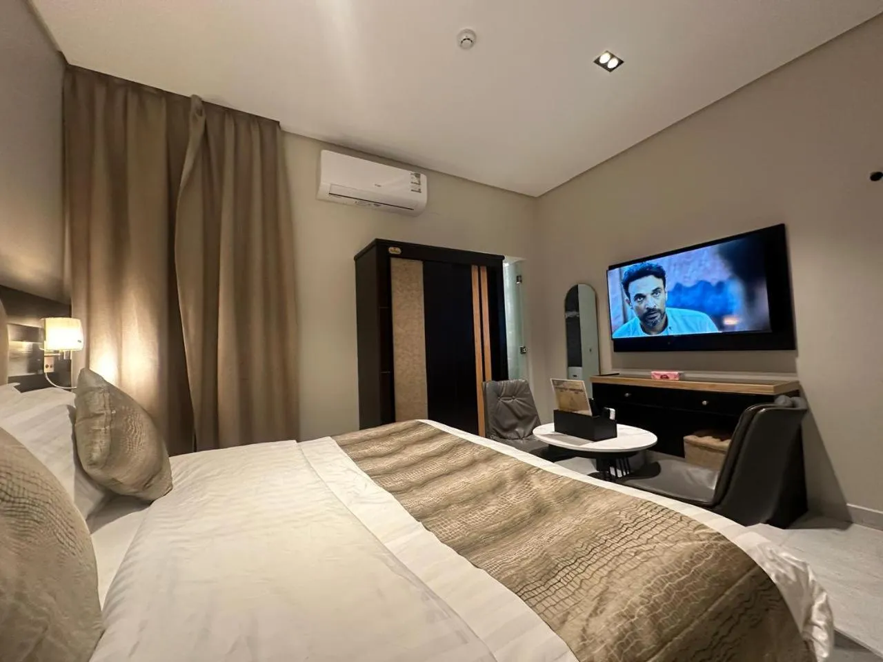 Bed in Golden Galaxies Furnished Units