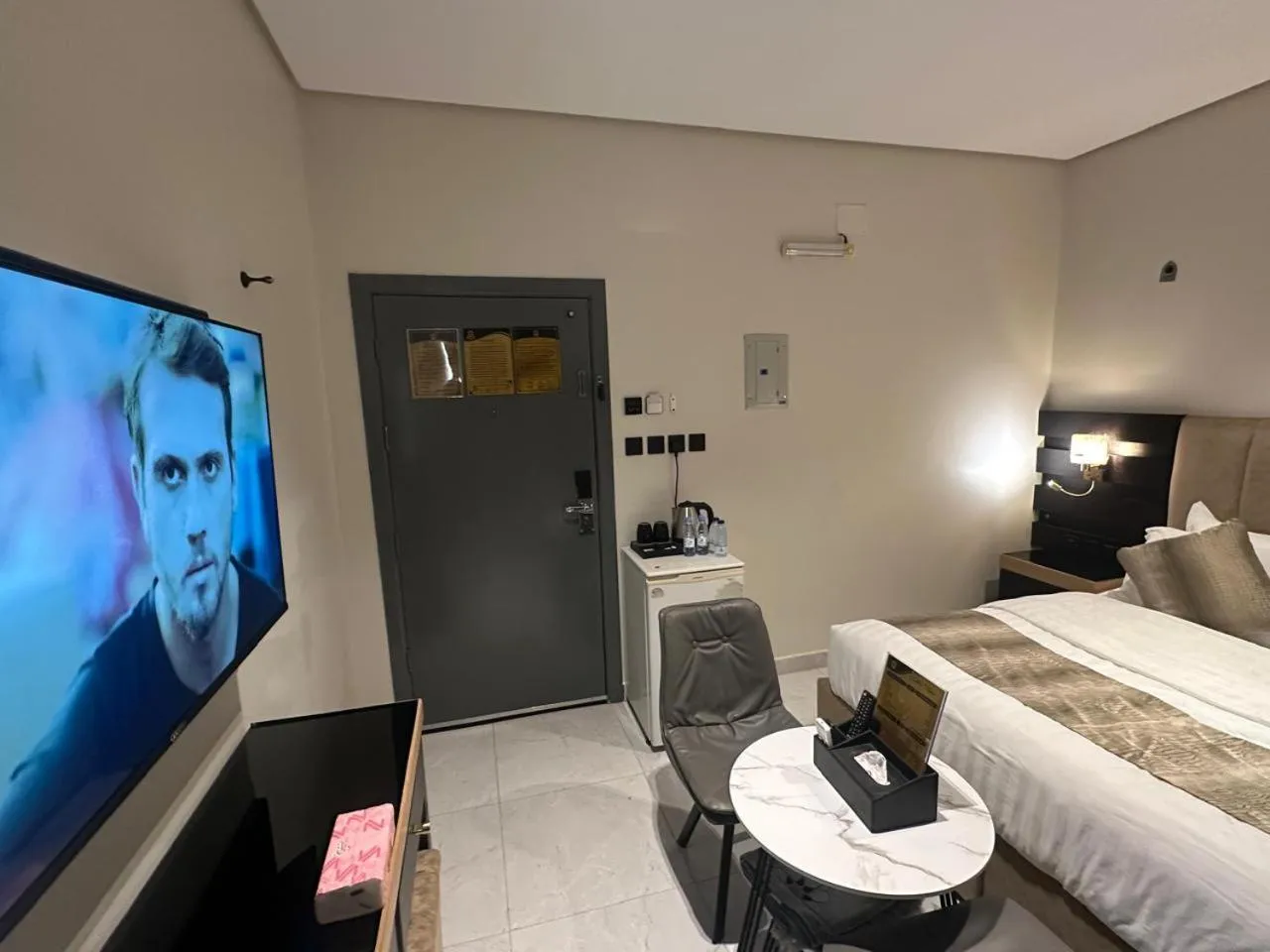 Bed in Golden Galaxies Furnished Units