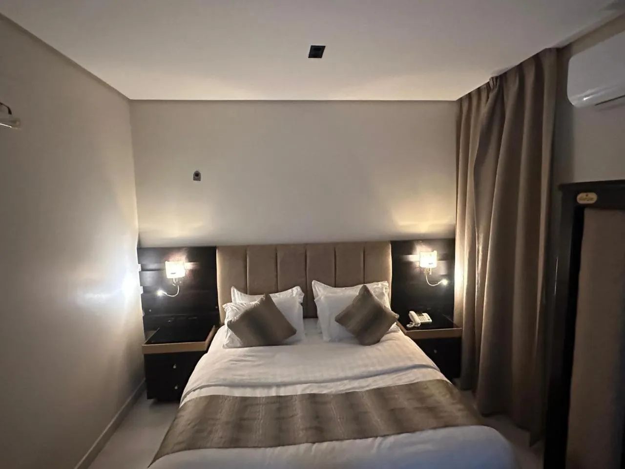 Bed in Golden Galaxies Furnished Units