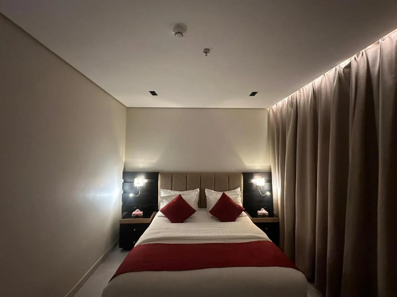 Bed in Golden Galaxies Furnished Units