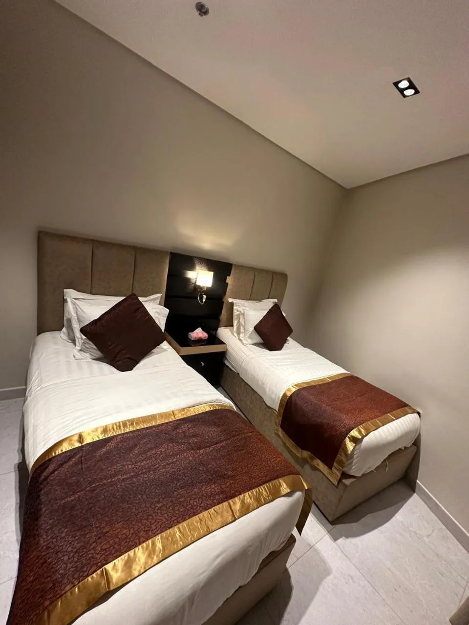 Bed in Golden Galaxies Furnished Units