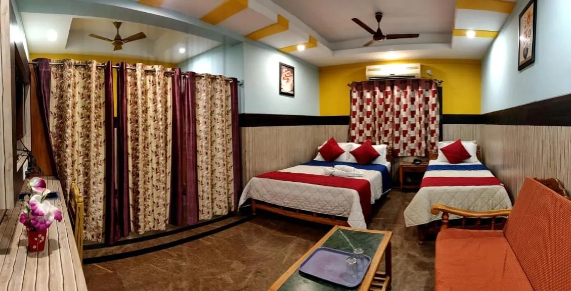 Bed in Hotel nala residency