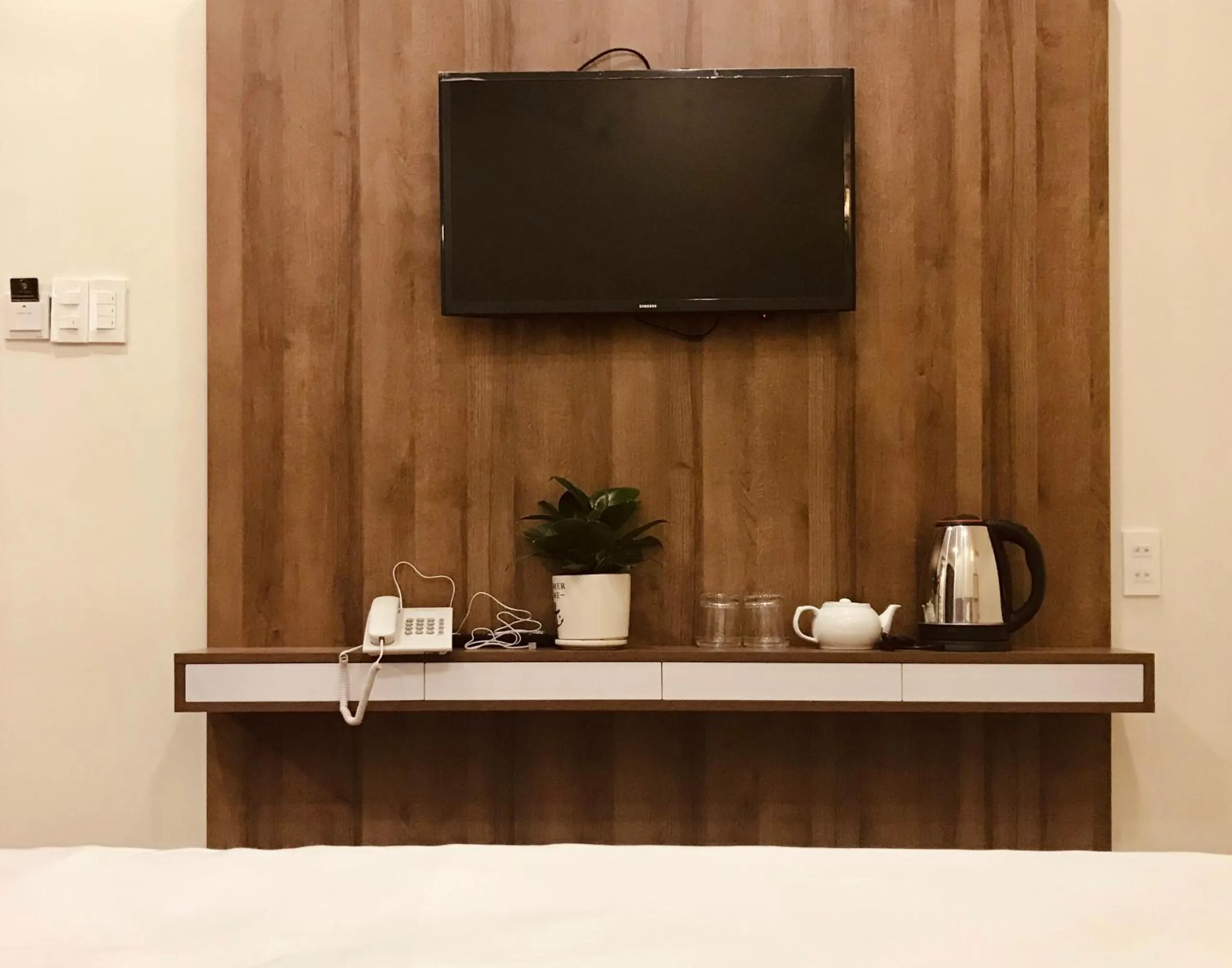 TV and multimedia in Cozy Hotel