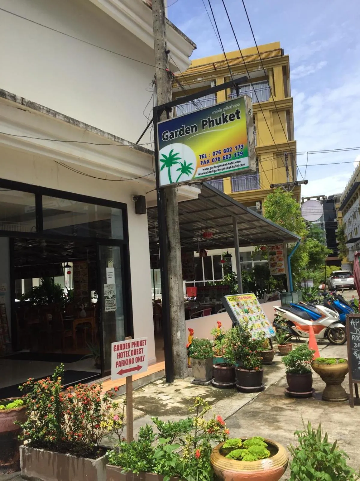 Facade/entrance in Garden Phuket Hotel