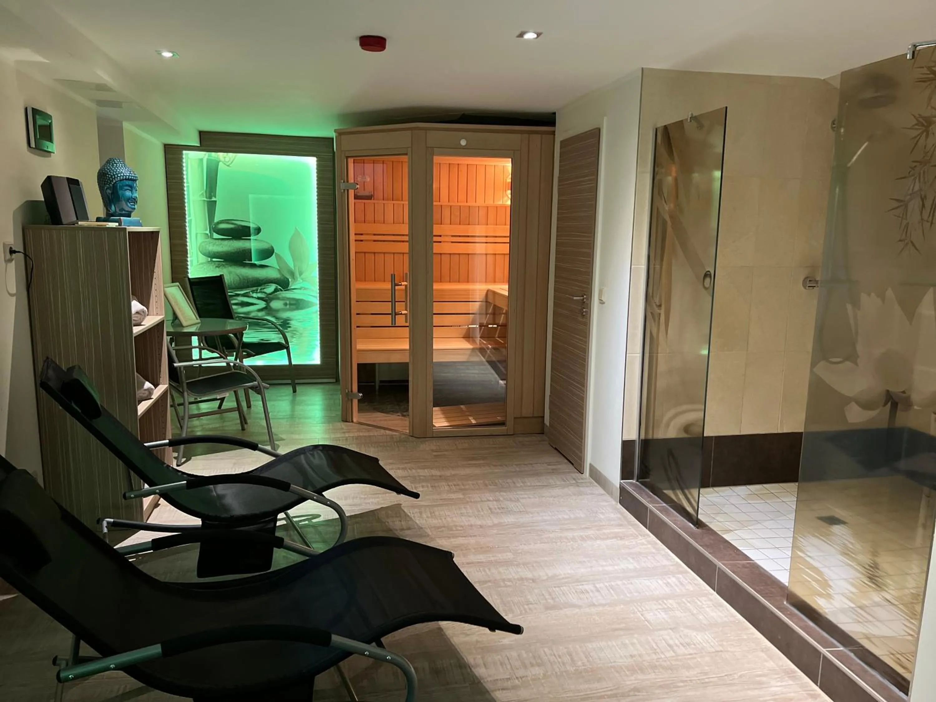 Sauna in Hotel am Untersee