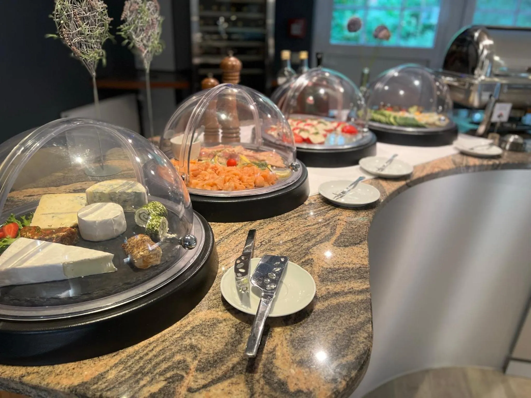 Buffet breakfast in Hotel am Untersee